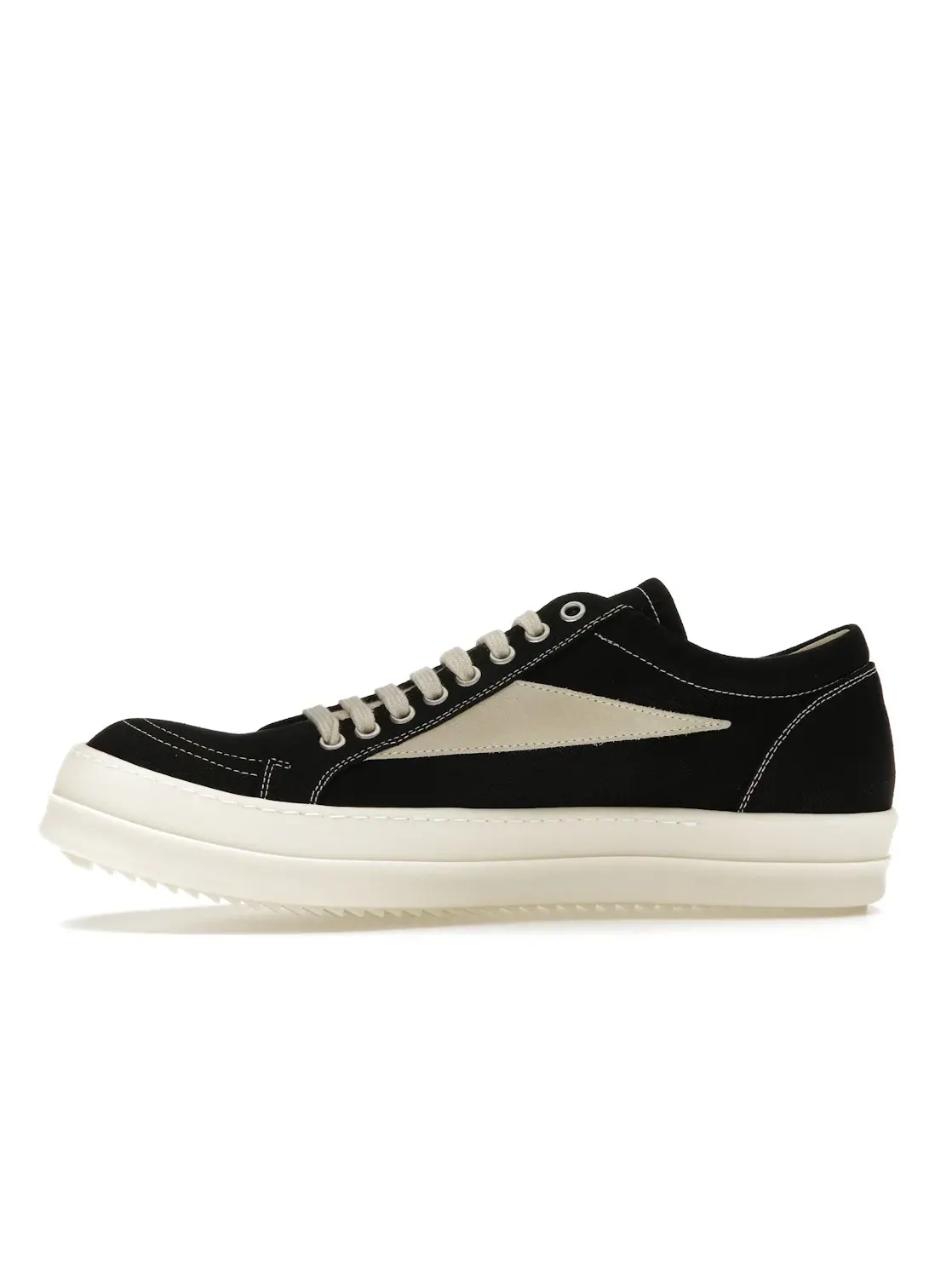 Мужские кроссовки с длинным язычком Rick Owens DRKSHDW Vintage Low — изображение 3 из 4, черный