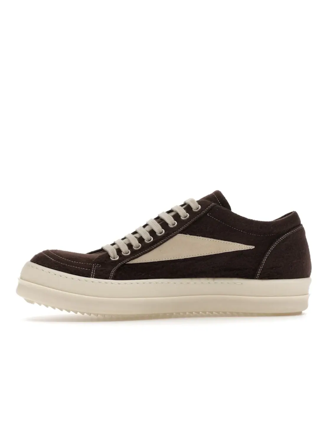 Мужские кроссовки Vintage Low Rick Owens, Dark Dust/Milk/Milk — изображение 3 из 4