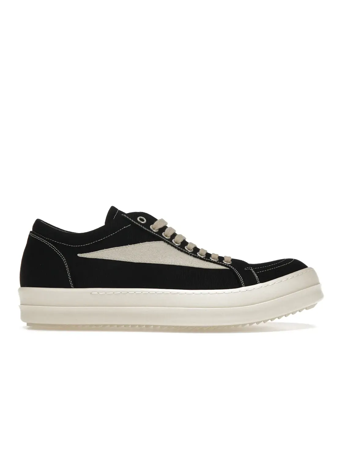 Мужские кеды Vintage Sneaks Rick Owens — изображение 1 из 4, черный