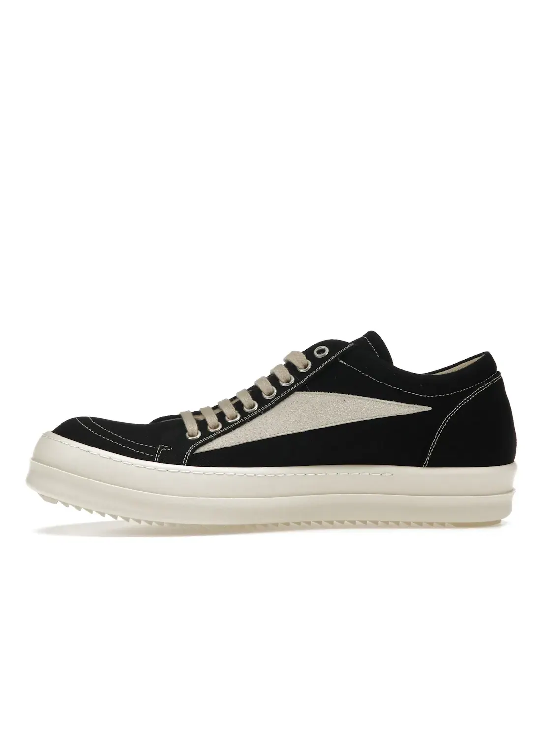 Мужские кеды Vintage Sneaks Rick Owens — изображение 3 из 4, черный