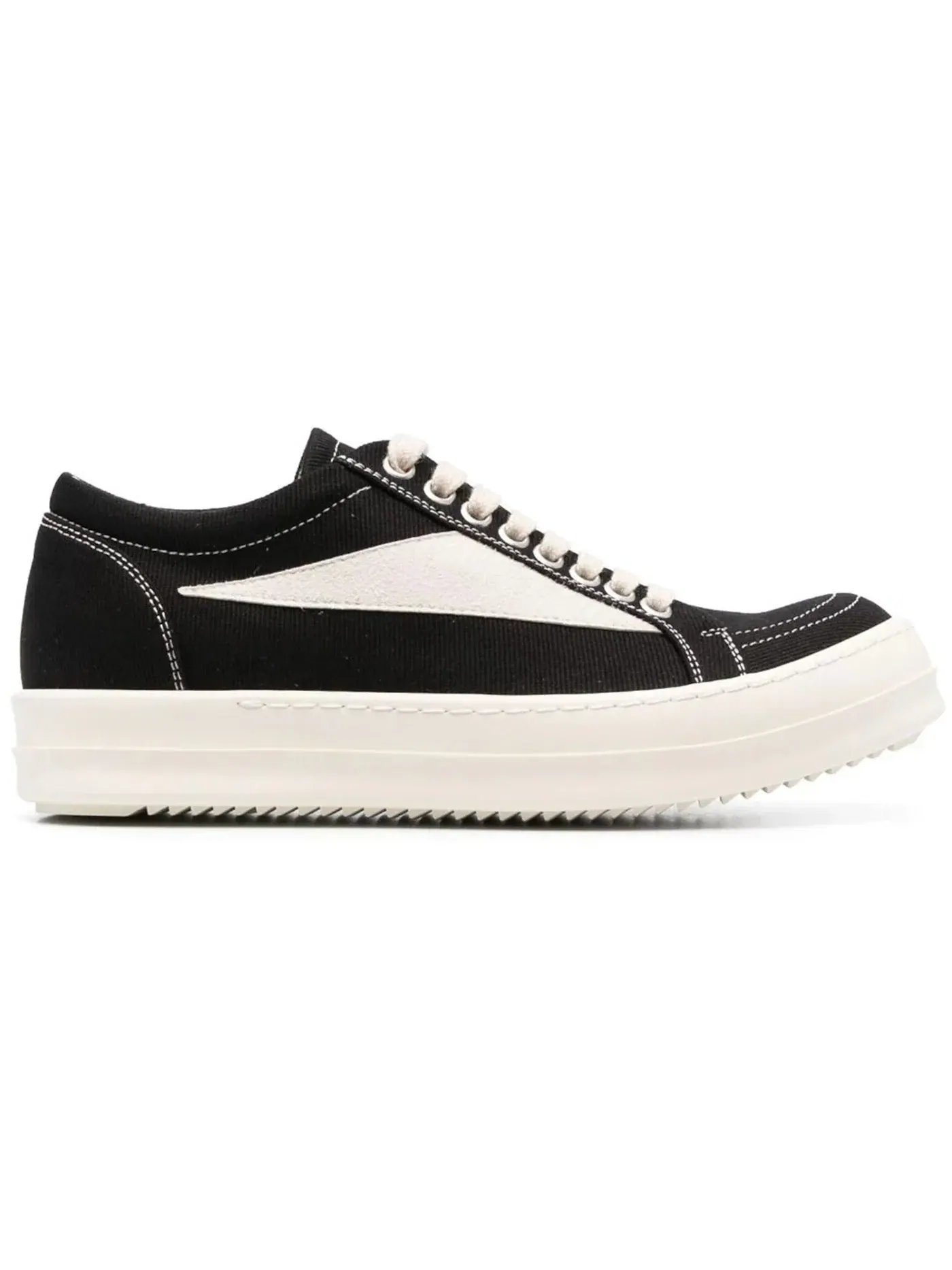 Женские кроссовки Rick Owens DRKSHDW Vintage Sneaks — изображение 1 из 1, черный/белый