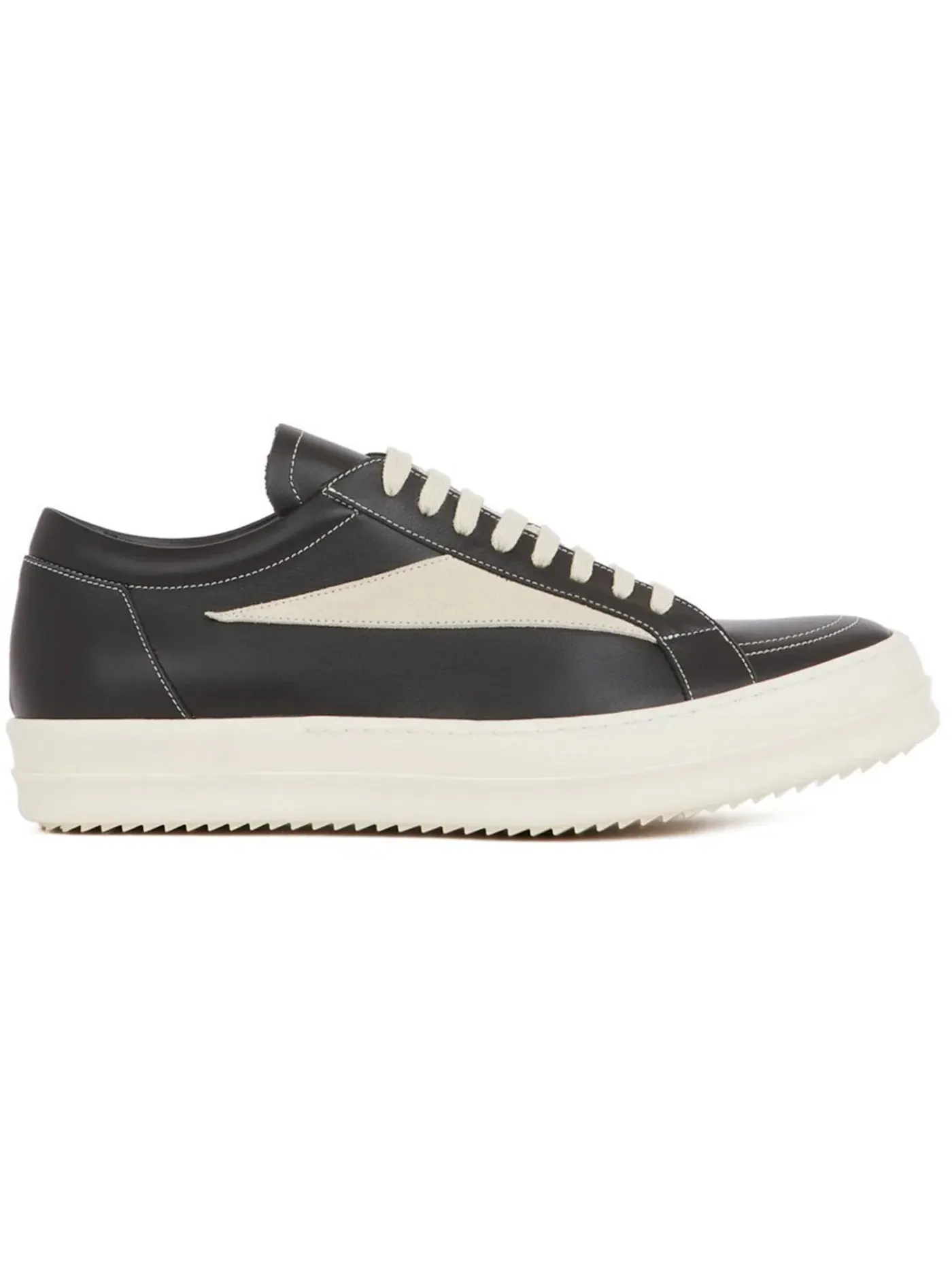 Женские кеды Vintage Sneaks с принтом Rick Owens EDFU — изображение 1 из 1, черный/белый