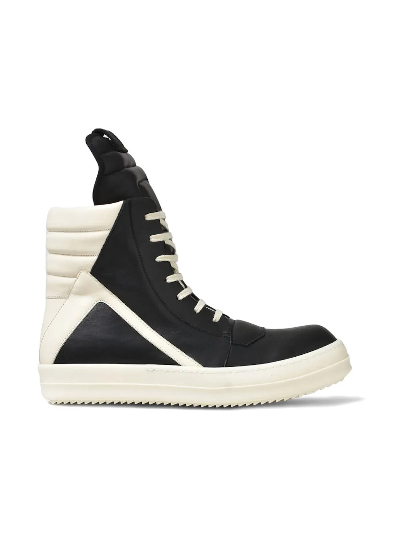 Женские кроссовки с принтом Rick Owens Geobaskets — изображение 1 из 1, черный