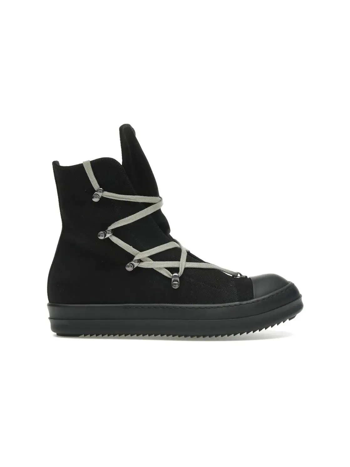 Мужские кроссовки с высокой посадкой Rick Owens Hollywood DRKSHDW Hexa High — изображение 1 из 4, черный//черный/черный