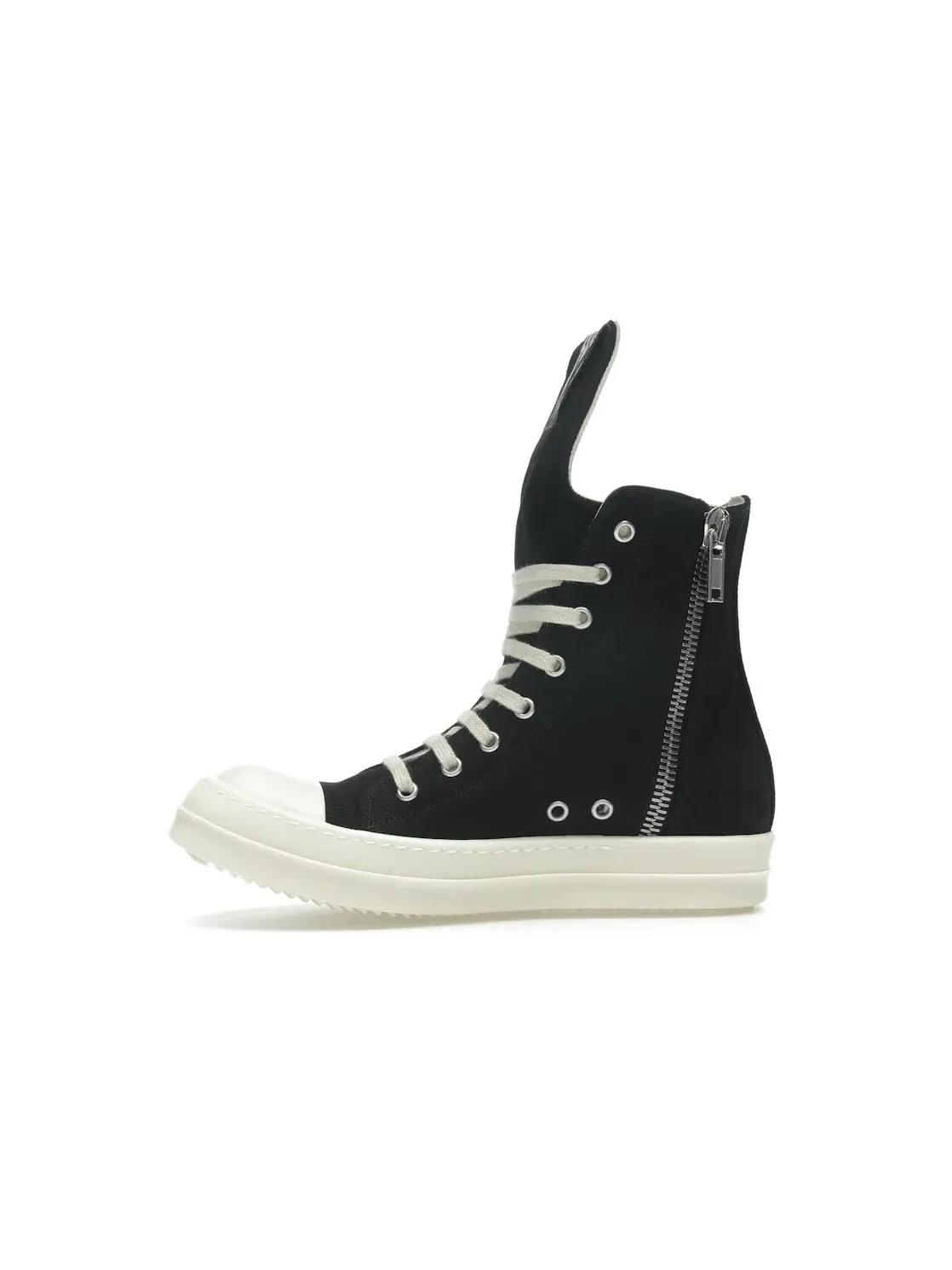 Женские кроссовки с принтом Rick Owens Hollywood DRKSHDW High Rick Owens — изображение 3 из 4, черный