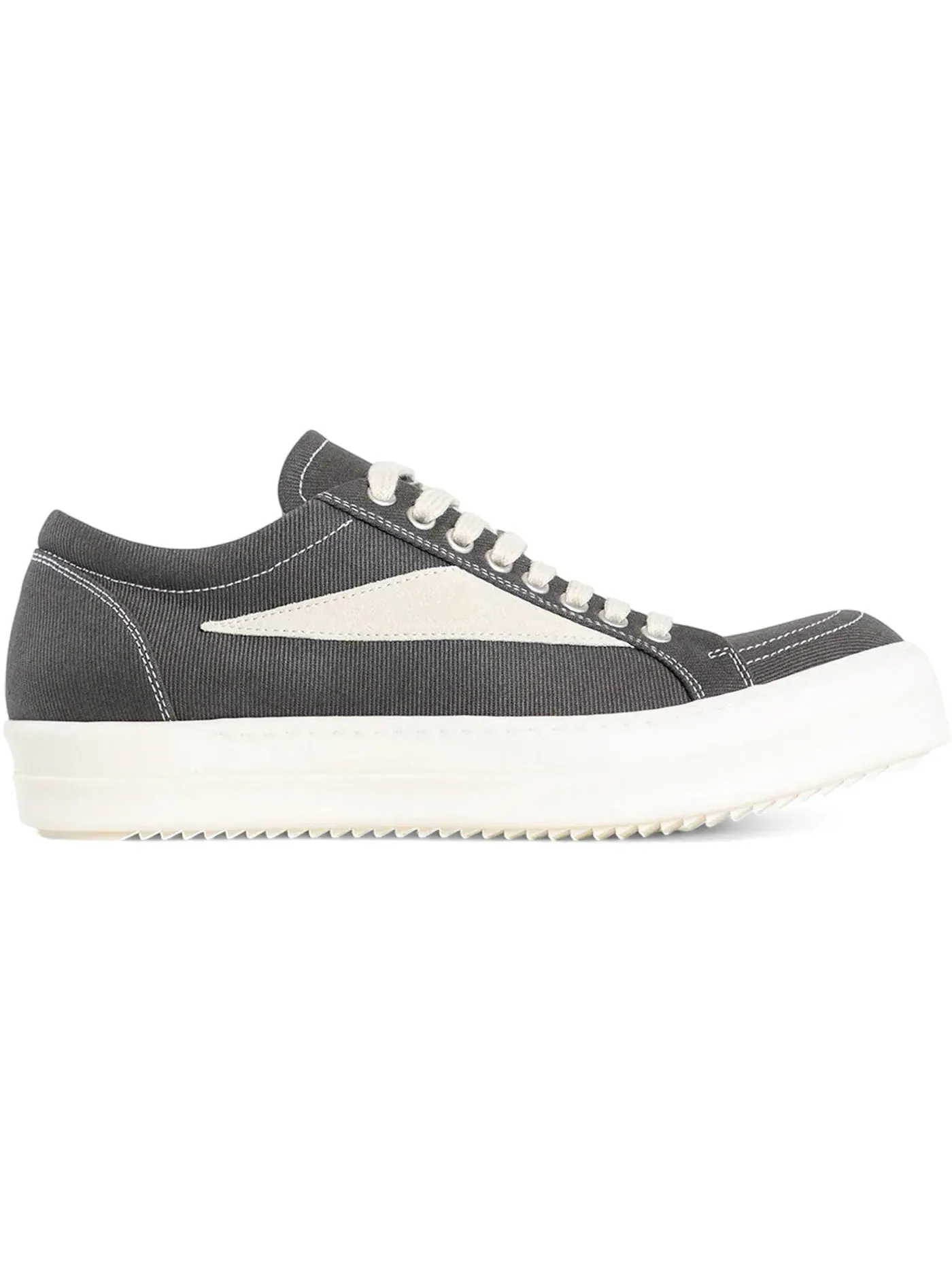 Мужские кроссовки с низким верхом Rick Owens Hollywood DRKSHDW Vintage Low Rick Owens, Dark Dusk/Milk/Milk