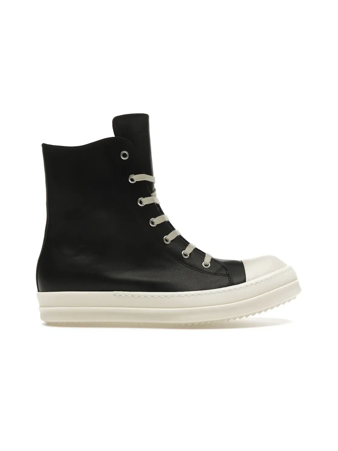 Мужские кеды с высоким верхом Rick Owens Hollywood High — изображение 1 из 4, черный