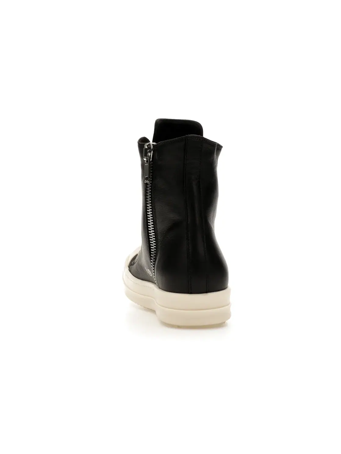 Женские кроссовки с кожаным верхом Rick Owens Hollywood High — изображение 4 из 4, черный