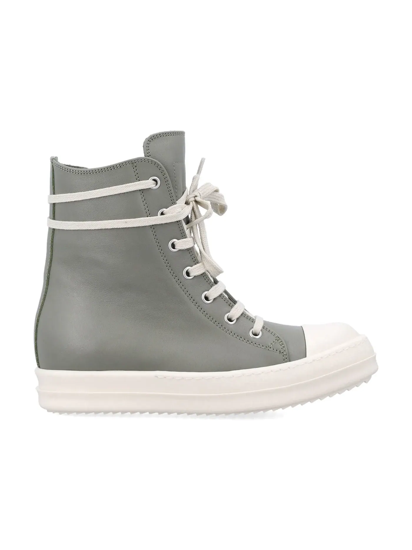 Женские кеды с высоким верхом Rick Owens Hollywood High, Celadon/Milk/Milk — изображение 1 из 1