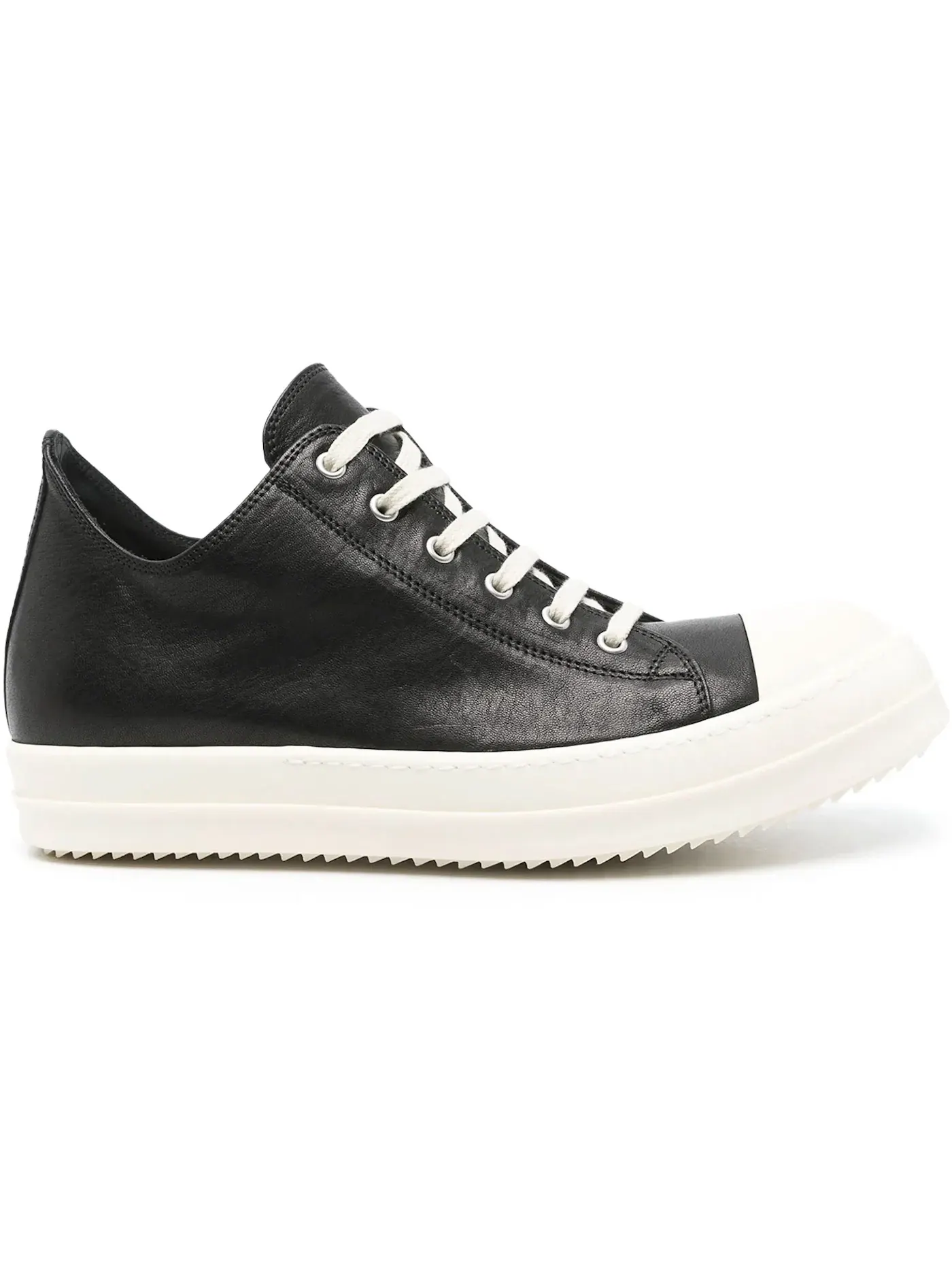 Мужские кроссовки с контрастной подошвой Rick Owens Hollywood Low — изображение 1 из 1, черный
