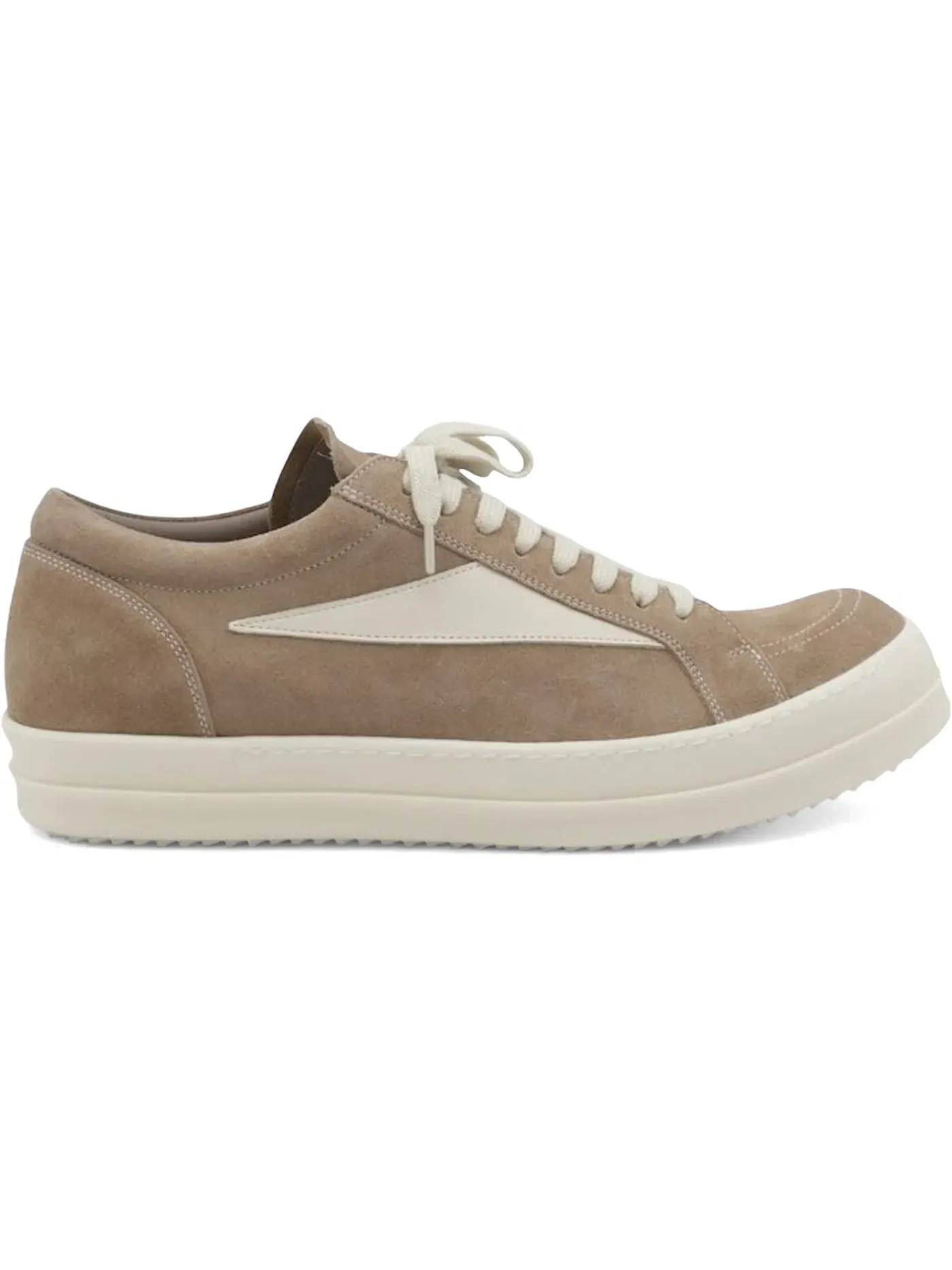 Мужские кроссовки с низким верхом Rick Owens Hollywood Vintage Low Rick Owens, Flesh/Milk/Milk — изображение 1 из 1
