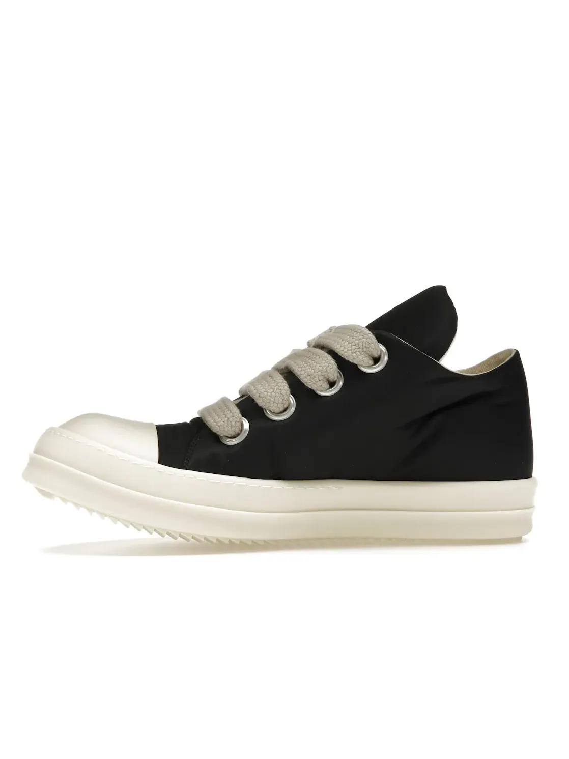 Мужские кроссовки с принтом Rick Owens Jumbo Lace Recycled Puffer Low — изображение 3 из 4, черный