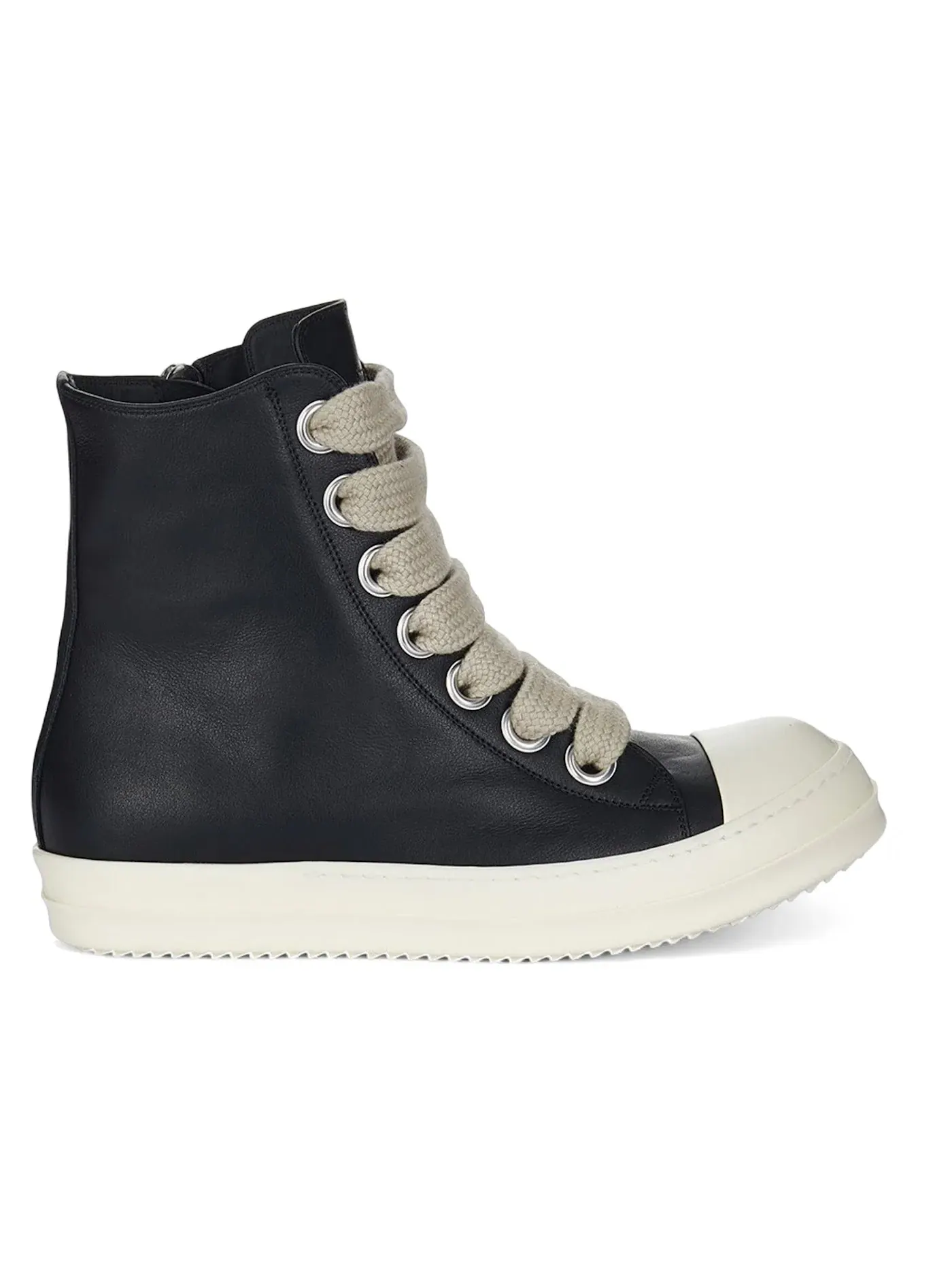 Женские кроссовки на шнуровке Rick Owens Jumbo Laced High — изображение 1 из 1, черный
