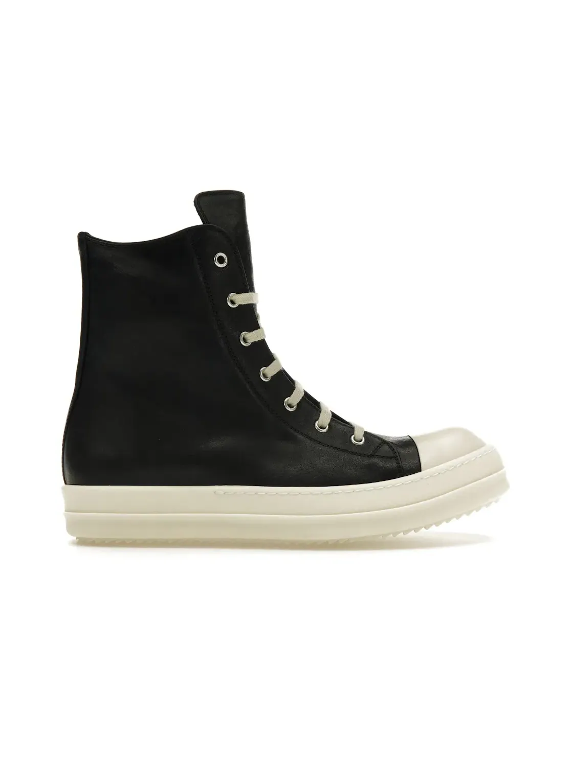 Мужские кроссовки высокие Lido High Sneaks Rick Owens — изображение 1 из 4, черный