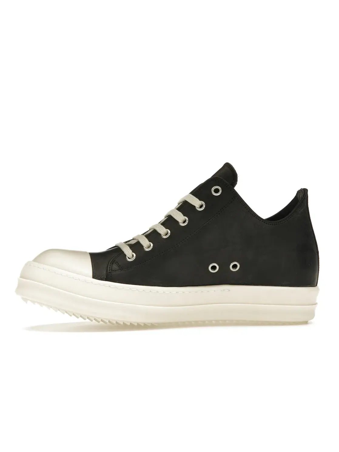 Мужские кроссовки с низкой посадкой Lido Low Sneaks Rick Owens — изображение 3 из 4, черный