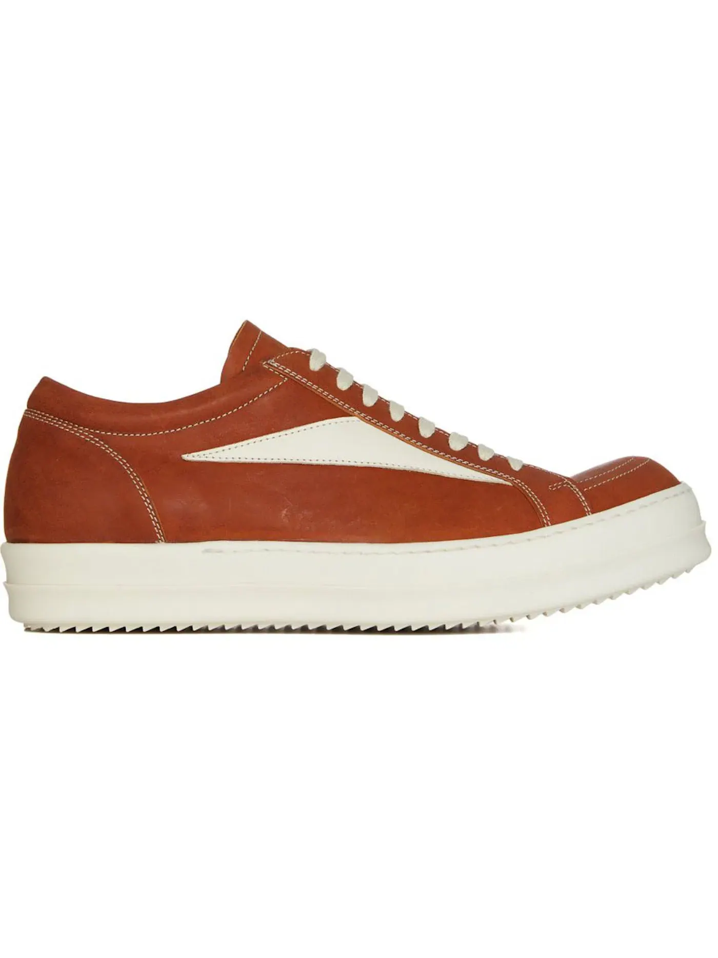 Мужские кроссовки с винтажным дизайном Rick Owens Lido Vintage, Clay/Milk — изображение 1 из 1
