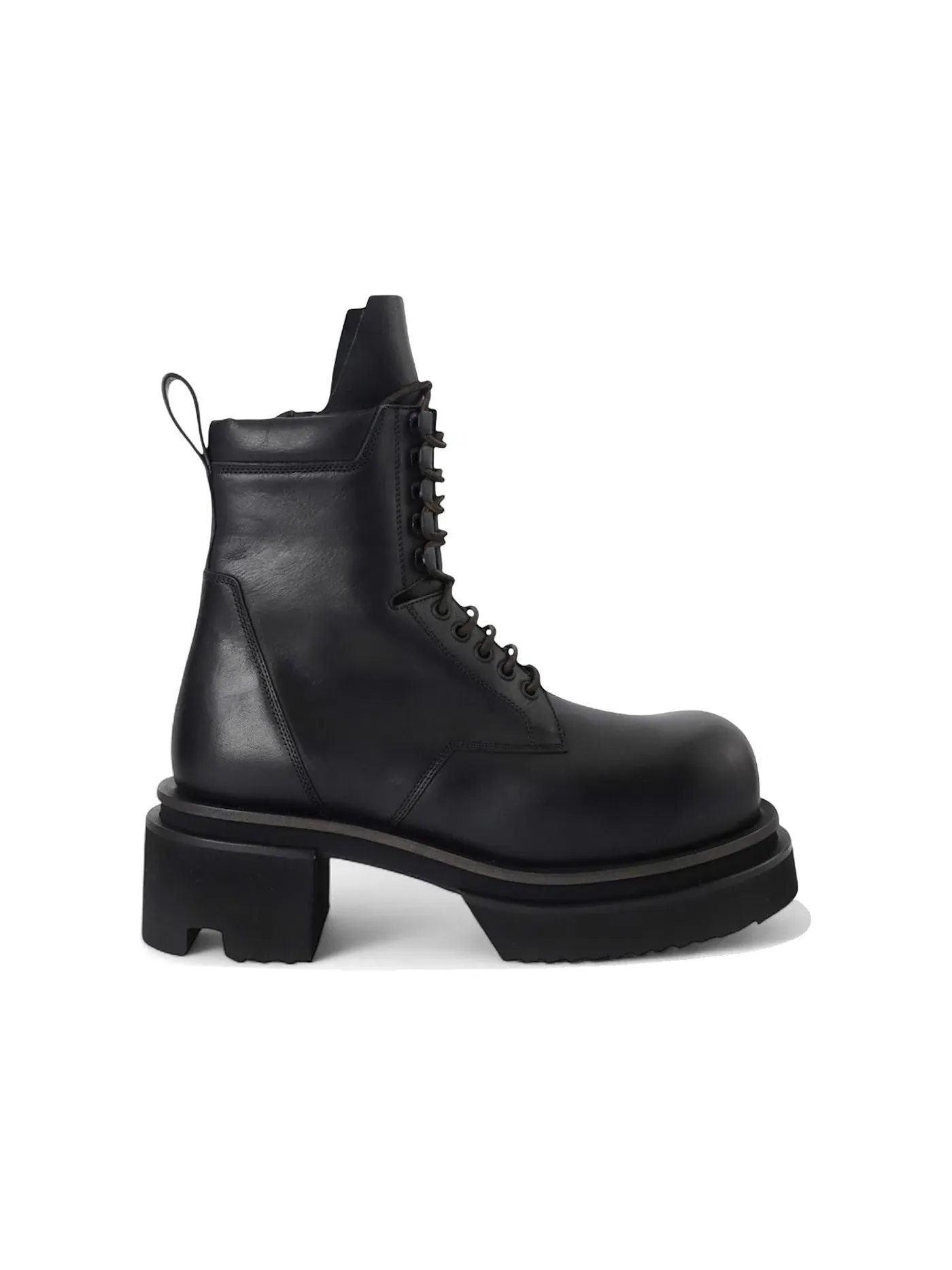 Мужские ботинки без шнуровки Rick Owens Low Army Bogun — изображение 1 из 1, черный