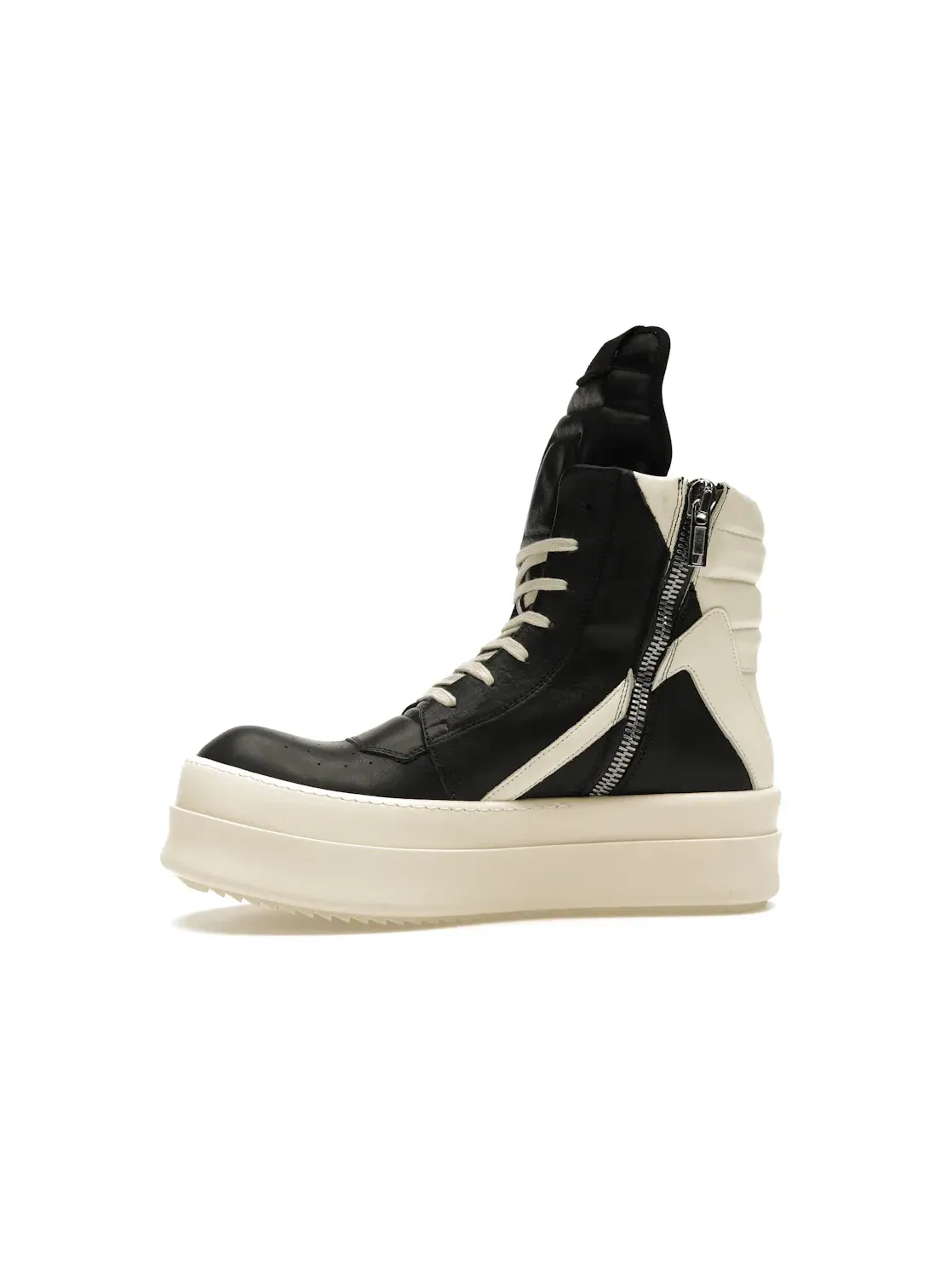Мужские кроссовки с массивной подошвой Rick Owens Mega Bumper Geobasket — изображение 3 из 4, черный