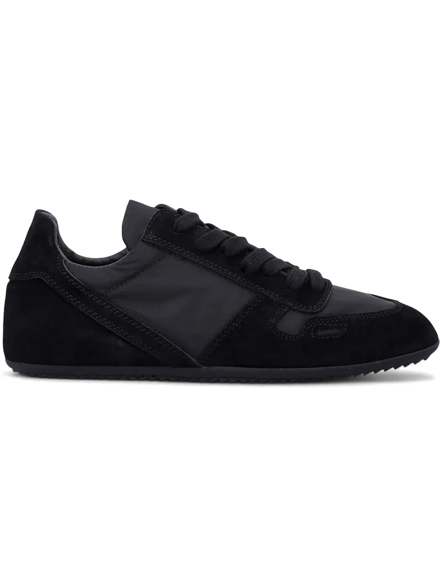 Женские кроссовки с минималистичным дизайном Rick Owens Minimal Sneaks Rick Owens — изображение 1 из 1, черный/черный/черный