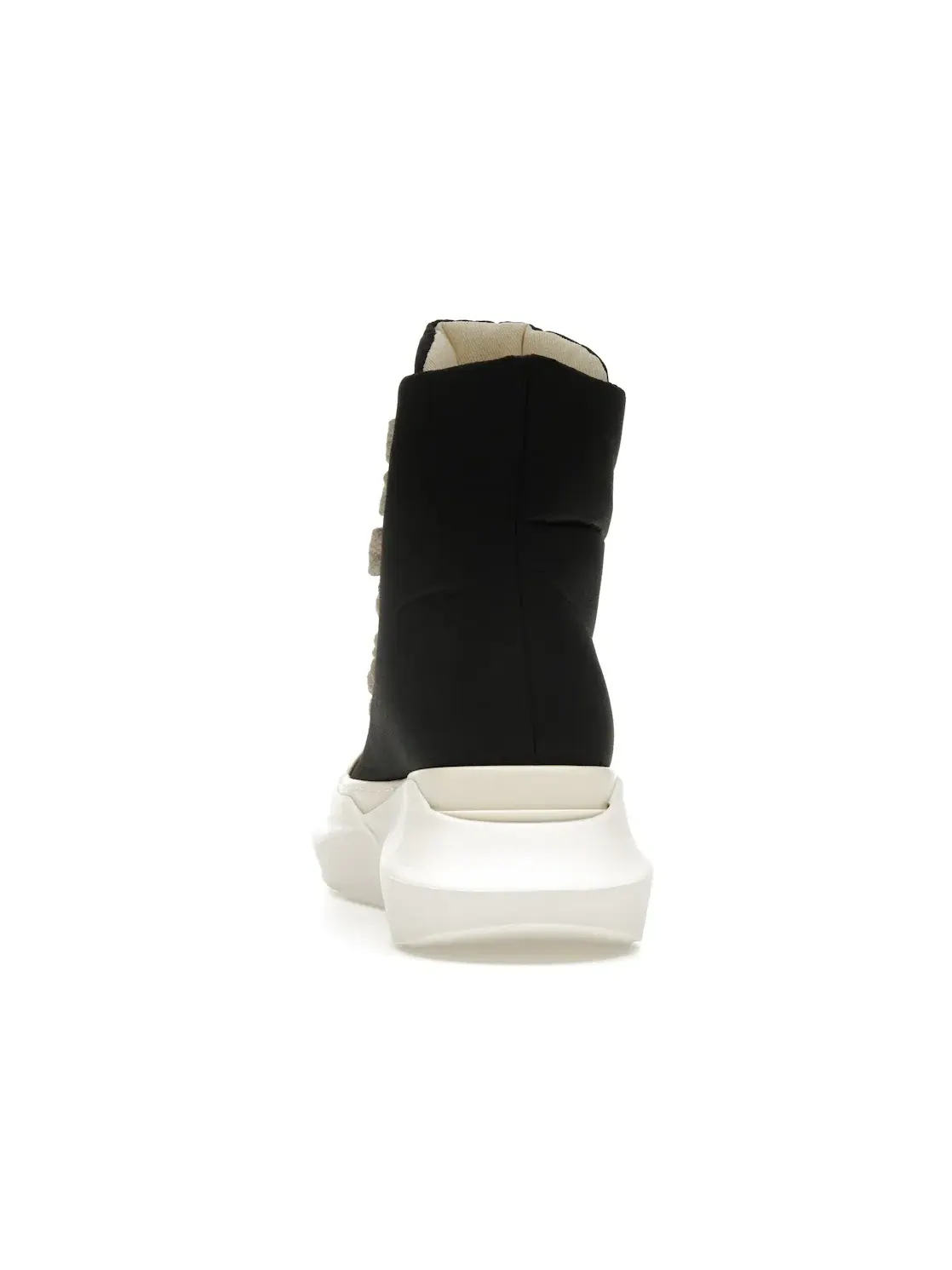 Мужские кроссовки с длинной шнуровкой Rick Owens Porterville DRKSHDW Jumbo Laced Abstract High — изображение 4 из 4, черный