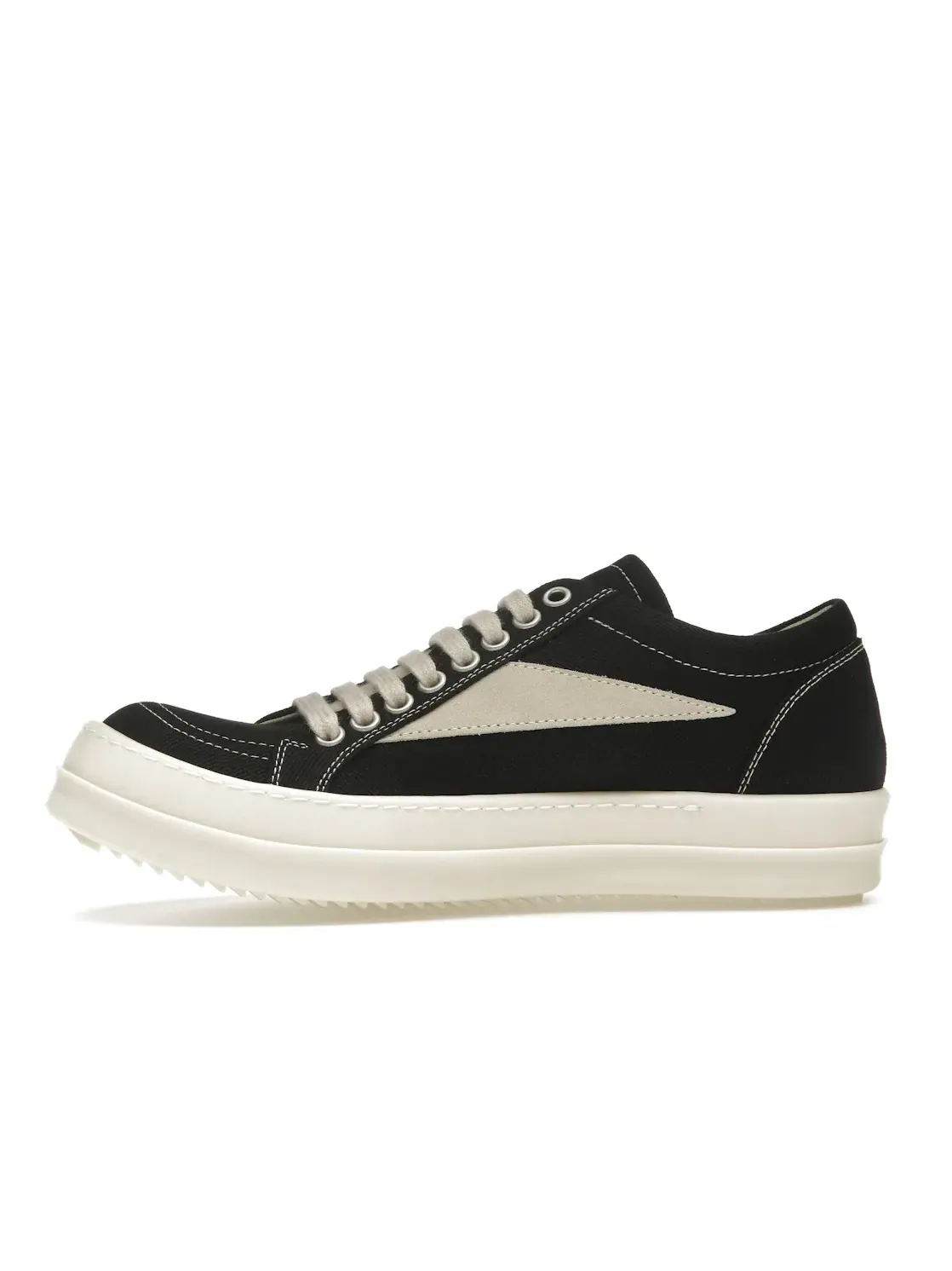 Женские кроссовки на низком профиле Rick Owens Porterville DRKSHDW Vintage Low — изображение 3 из 4, черный