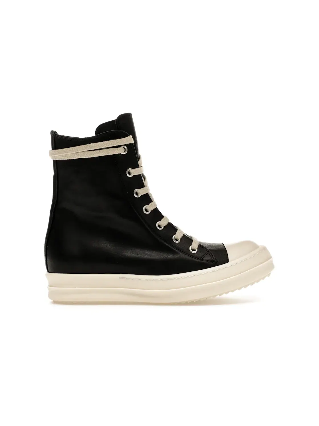 Женские кроссовки с высокой посадкой Rick Owens Porterville High — изображение 1 из 4, черный