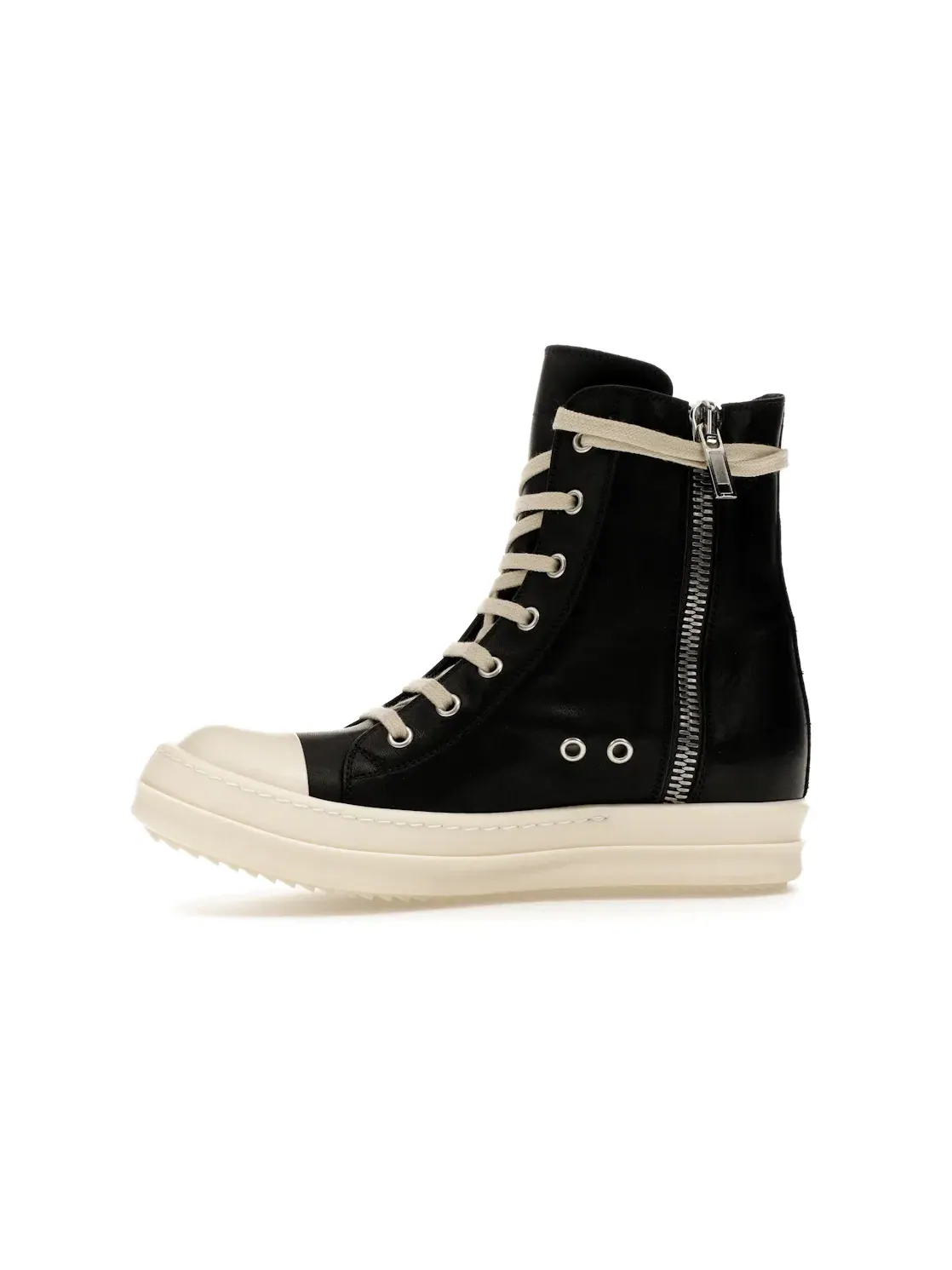 Женские кроссовки с высокой посадкой Rick Owens Porterville High — изображение 3 из 4, черный