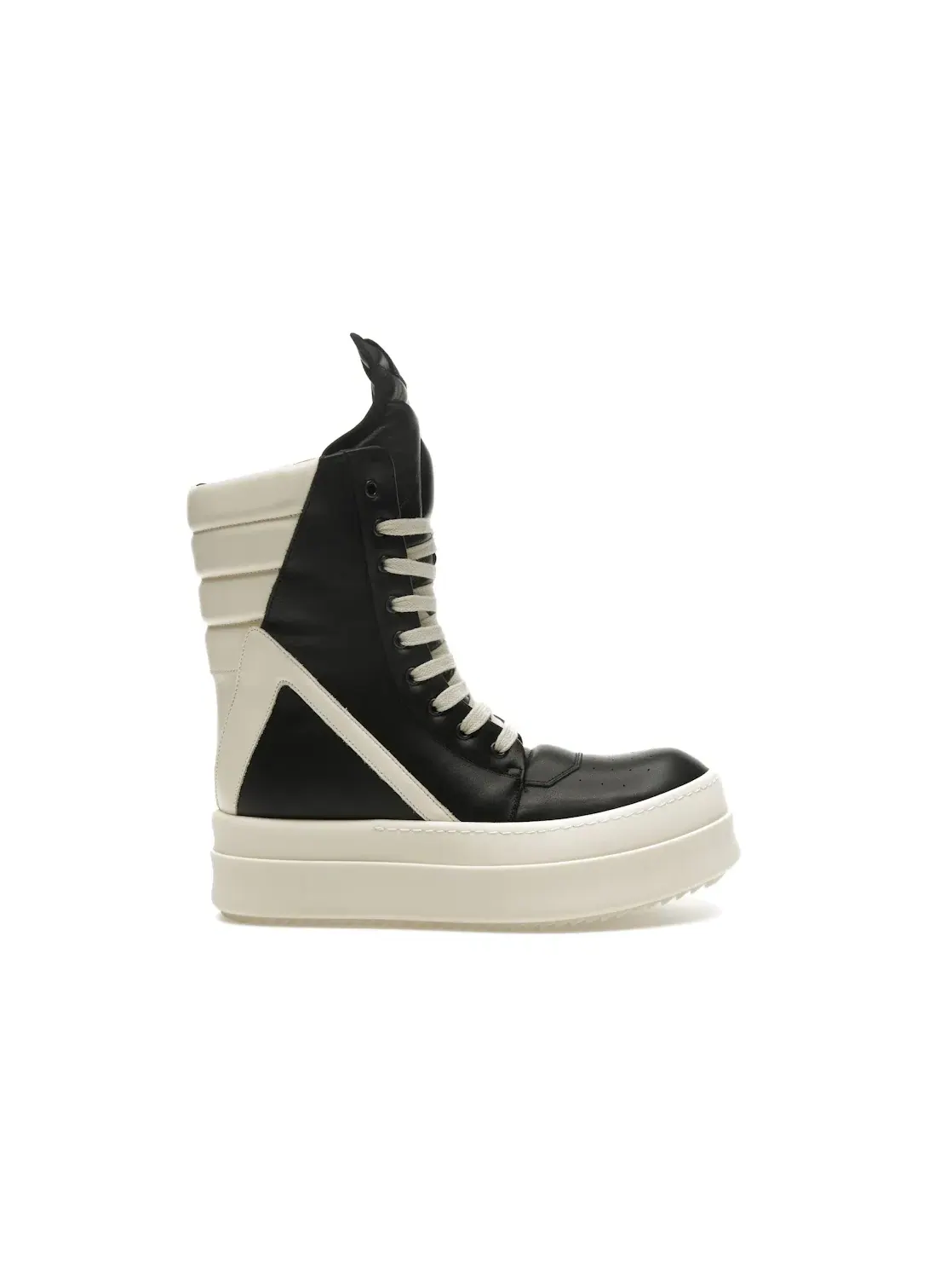 Мужские кроссовки с высокой посадкой Rick Owens Porterville Mega Geobasket — изображение 1 из 4, черный