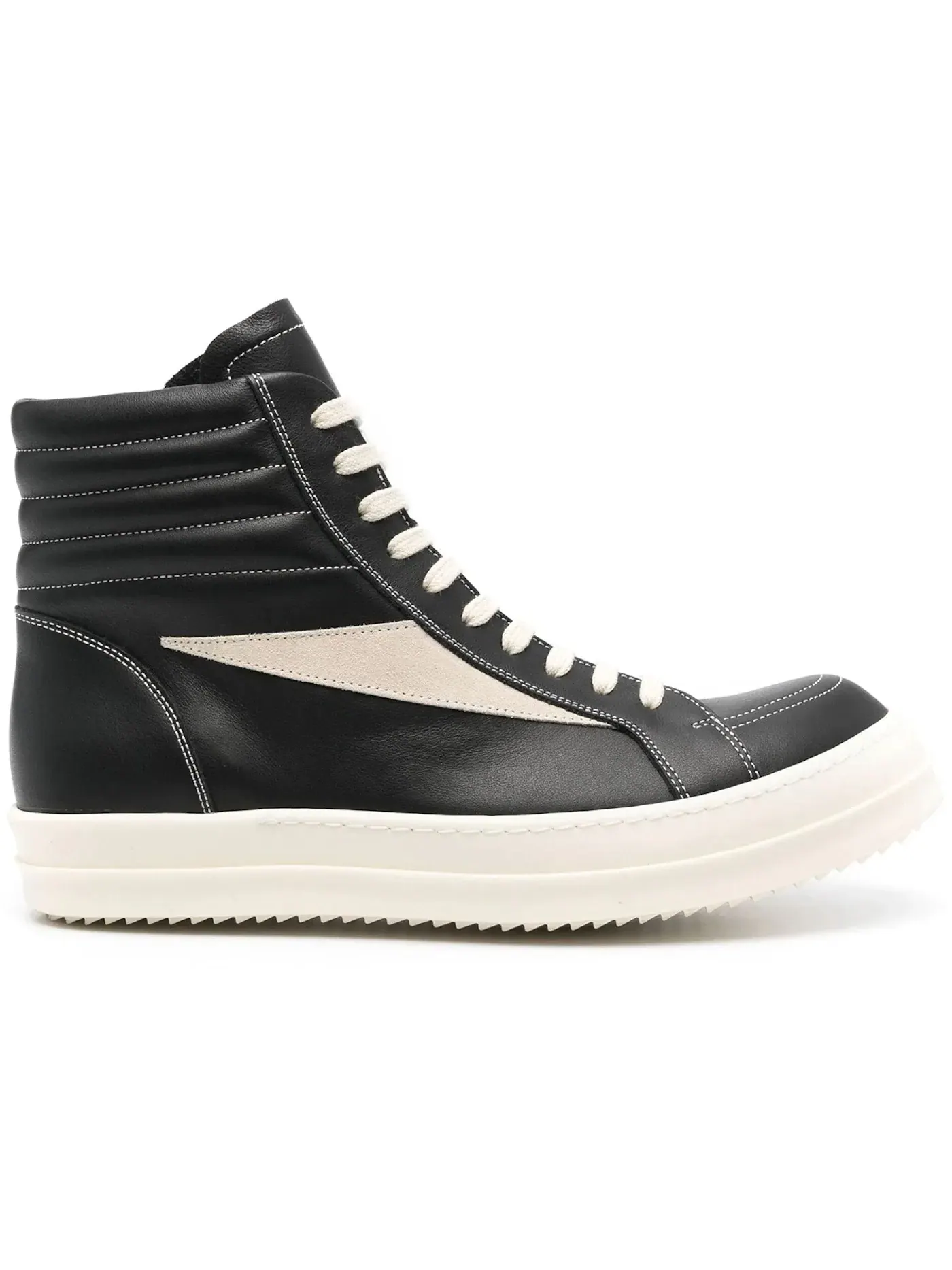 Мужские кроссовки с высоким верхом Rick Owens Porterville Vintage High — изображение 1 из 1, черный