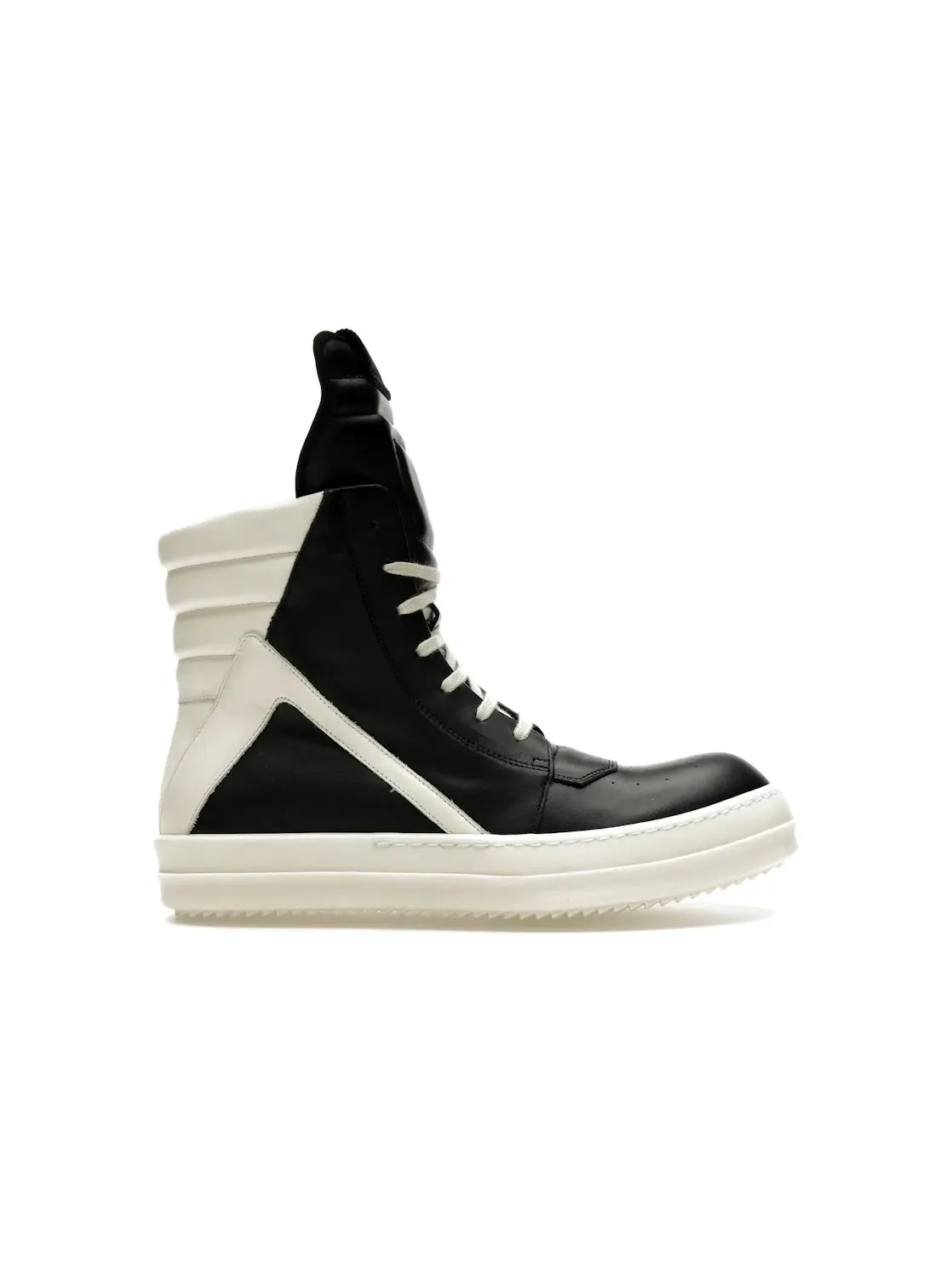 Мужские кроссовки с высокой посадкой Rick Owens Strobe Geobasket High Rick Owens — изображение 1 из 4, черный