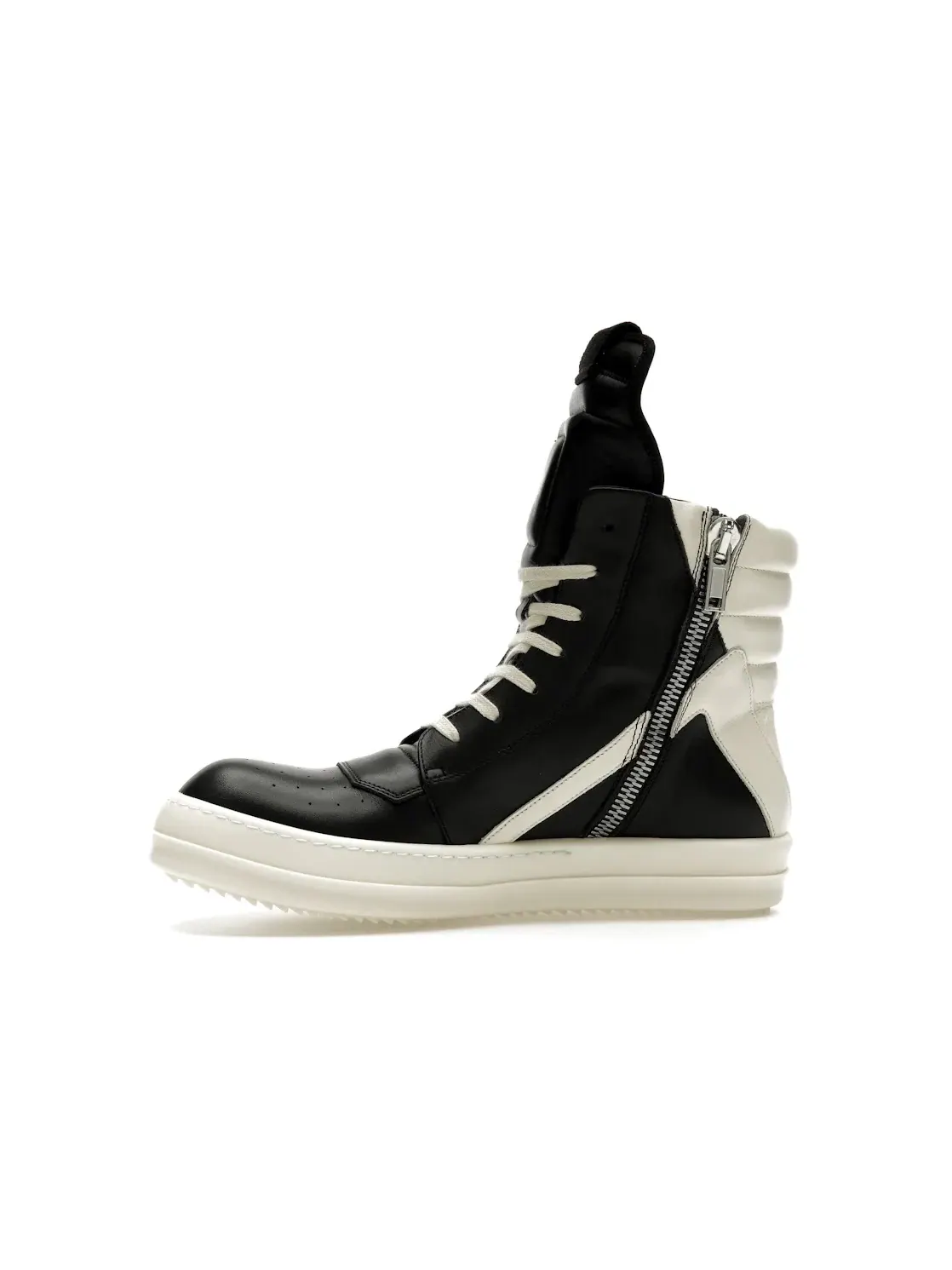 Мужские кроссовки с высокой посадкой Rick Owens Strobe Geobasket High Rick Owens — изображение 3 из 4, черный