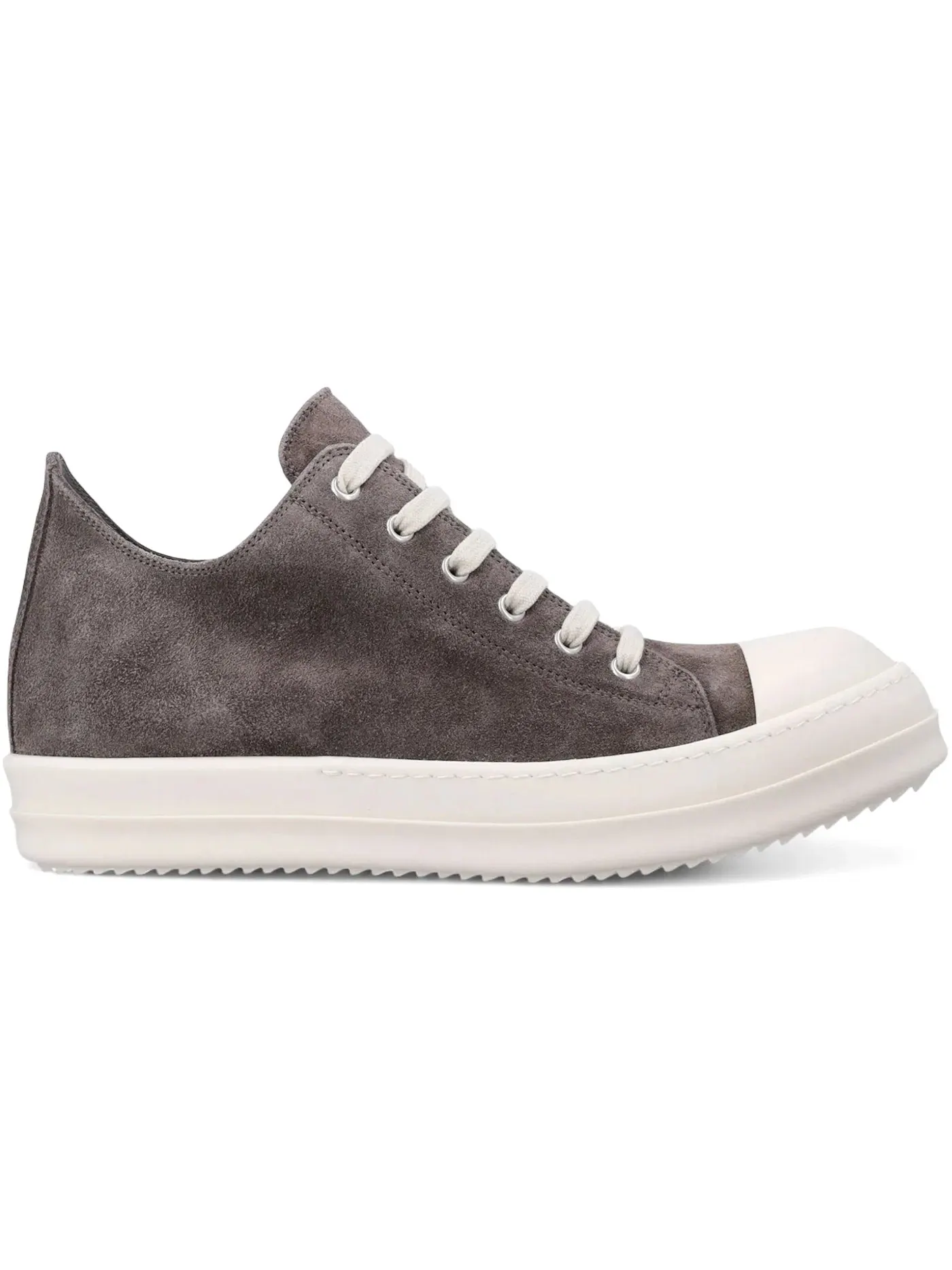 Мужские кеды Temple Low Sneakers Rick Owens, Dark Dust/Milk/Milk — изображение 1 из 1