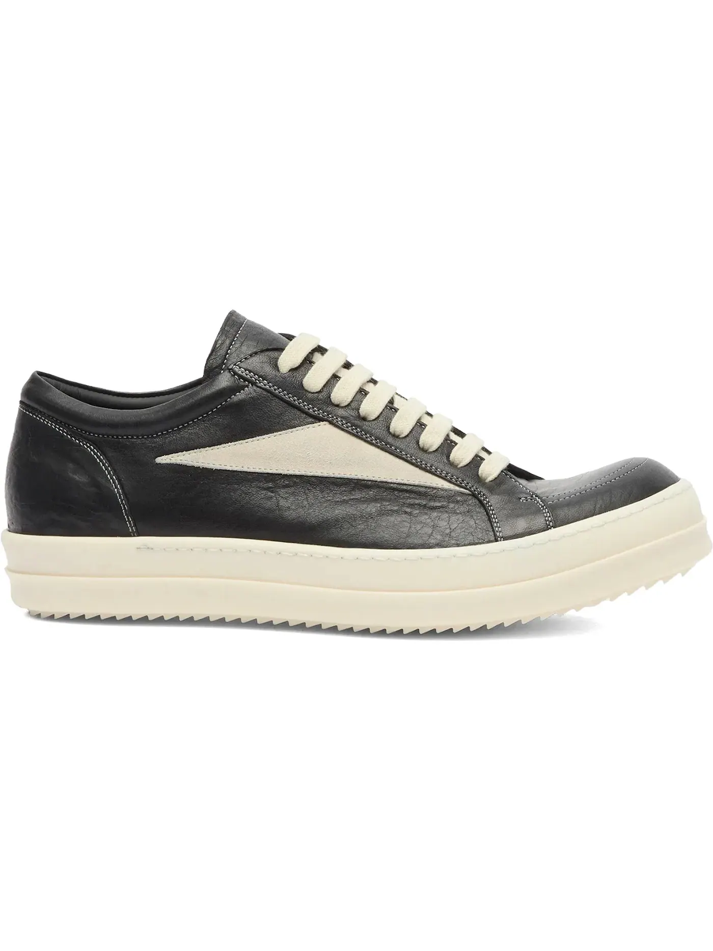 Мужские кроссовки с низким верхом Rick Owens Vintage Low Sneaker — изображение 1 из 1, черный