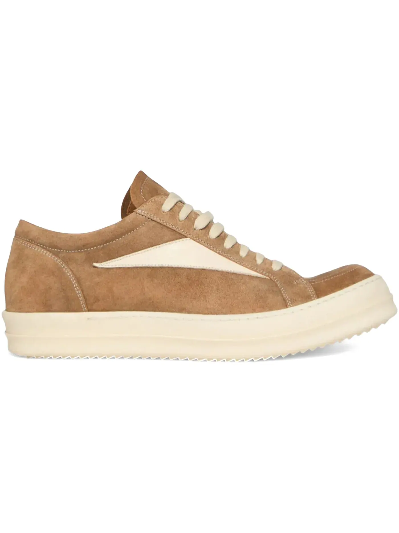 Мужские кеды Vintage Low Sneaker Rick Owens — изображение 1 из 1, коричневый