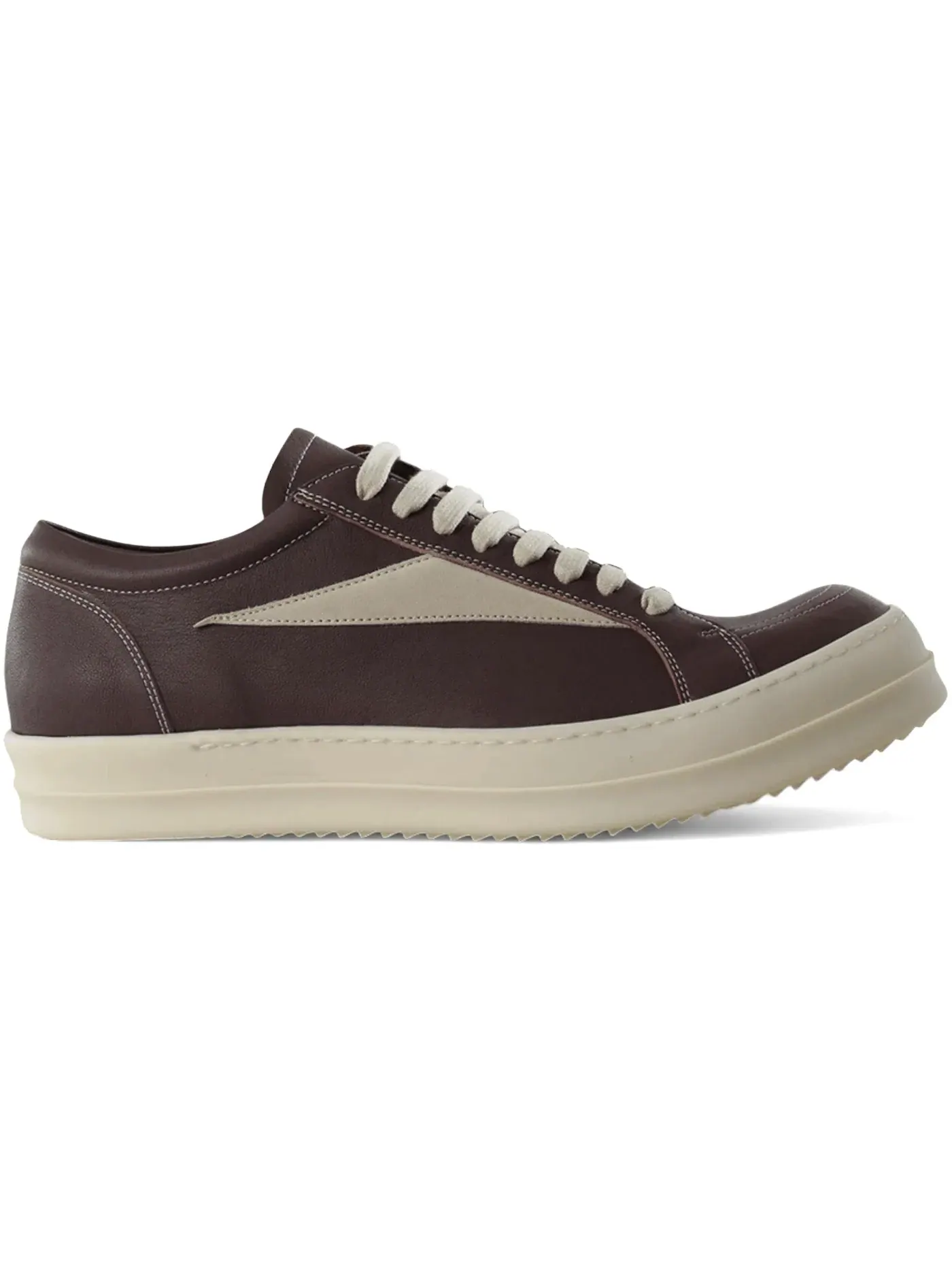 Мужские кроссовки с низким верхом Rick Owens Vintage Low Sneaker, Grape/Milk/Milk — изображение 1 из 1