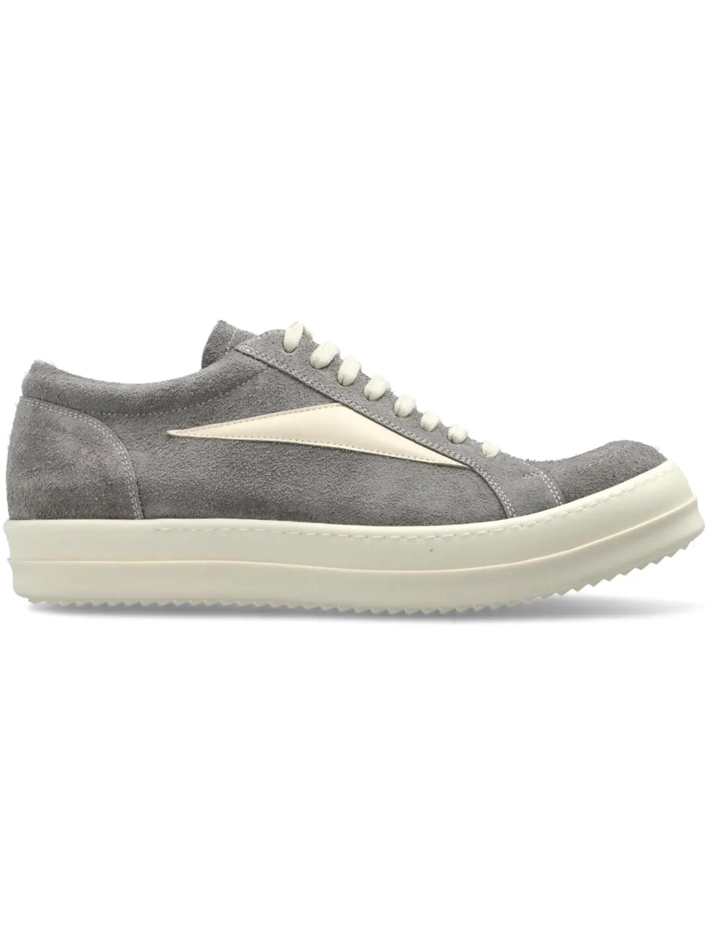 Мужские кеды Vintage Low Sneaker Rick Owens, Steel/Milk/Milk — изображение 1 из 1