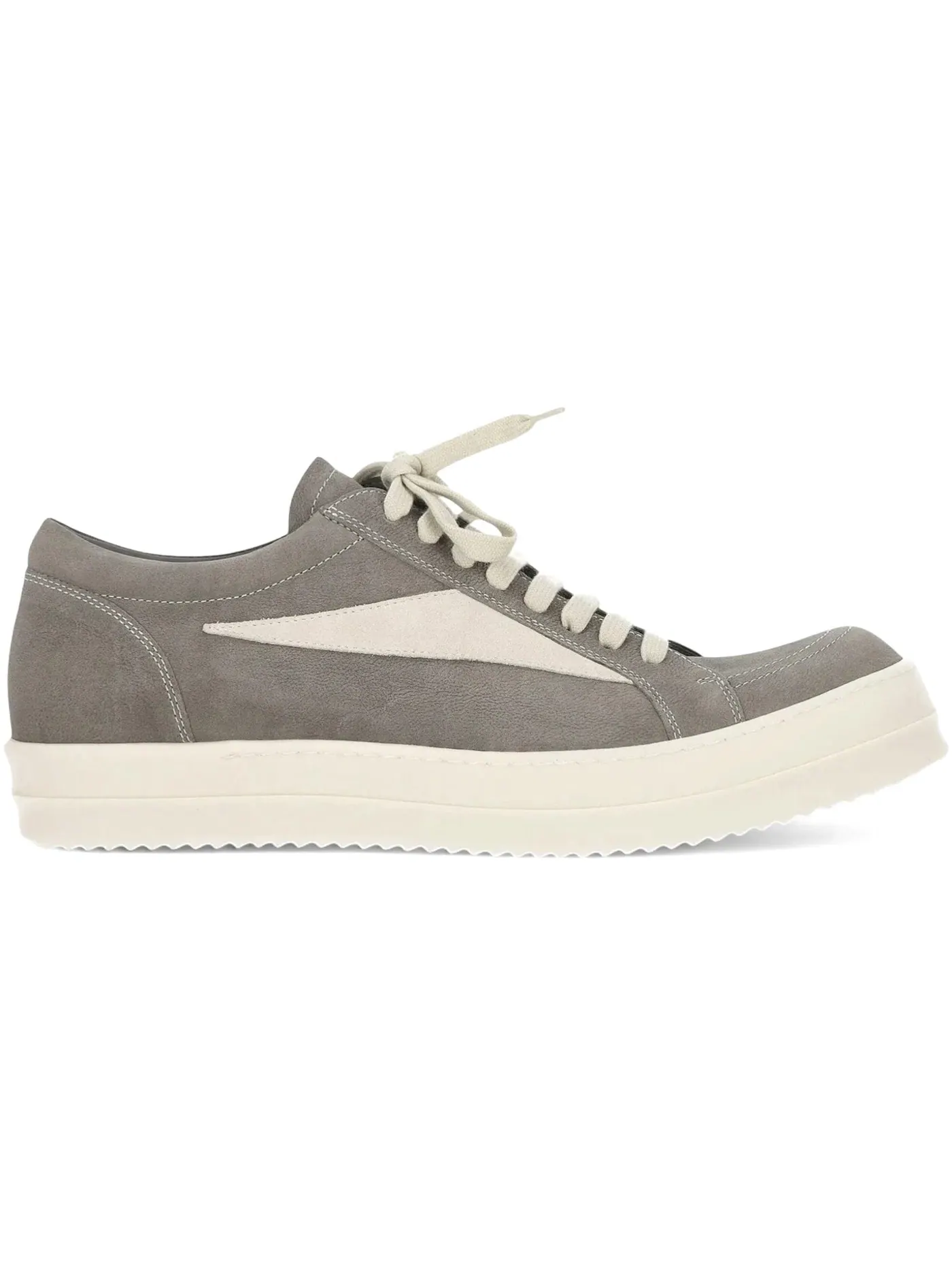 Мужские кеды с гладкой кожей Rick Owens Vintage Low Sneaker, Euca/Milk/Milk — изображение 1 из 1