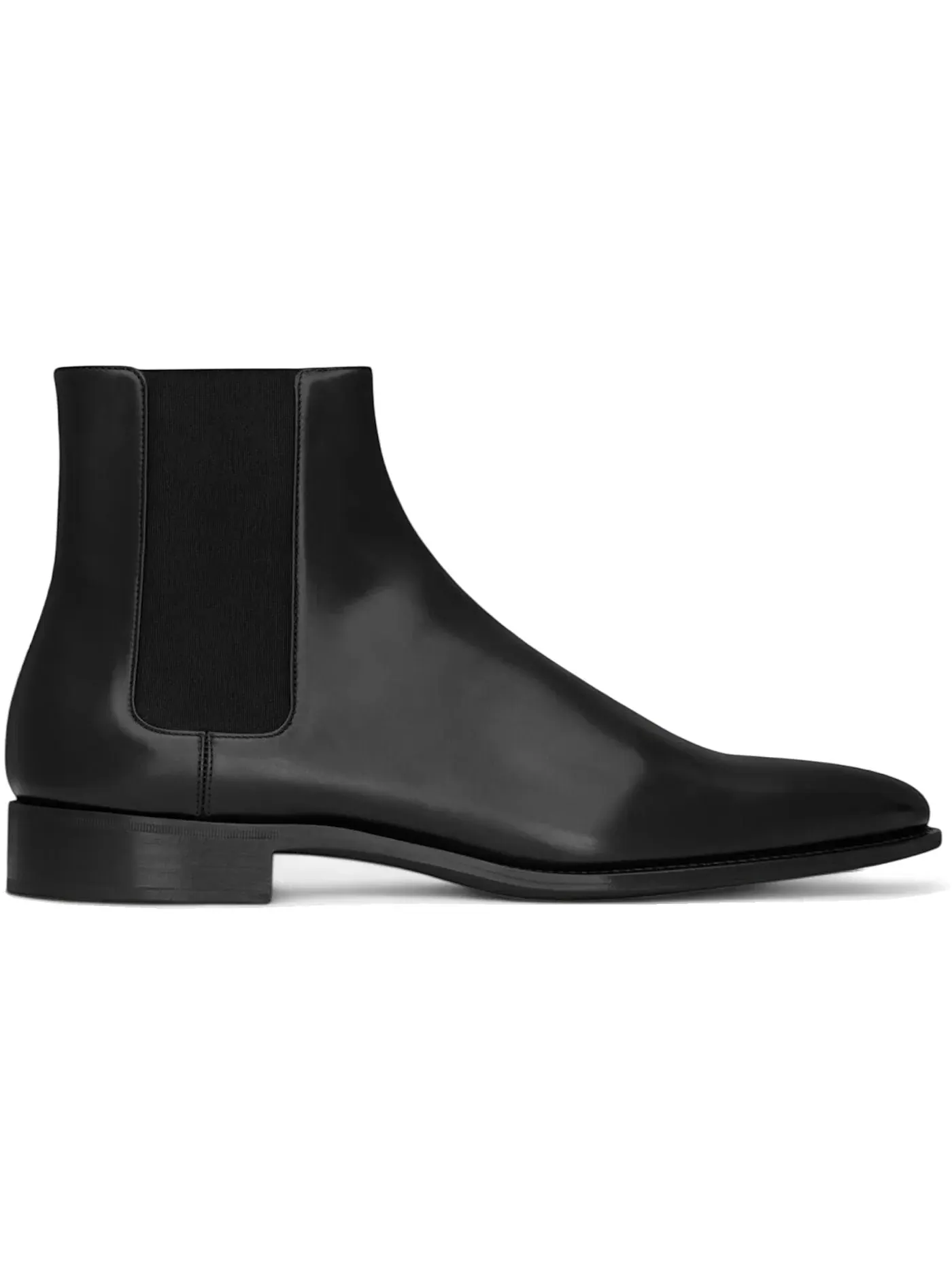 Мужские ботинки-челси с резинкой Saint Laurent Adrien Chelsea Boot — изображение 1 из 1, черный