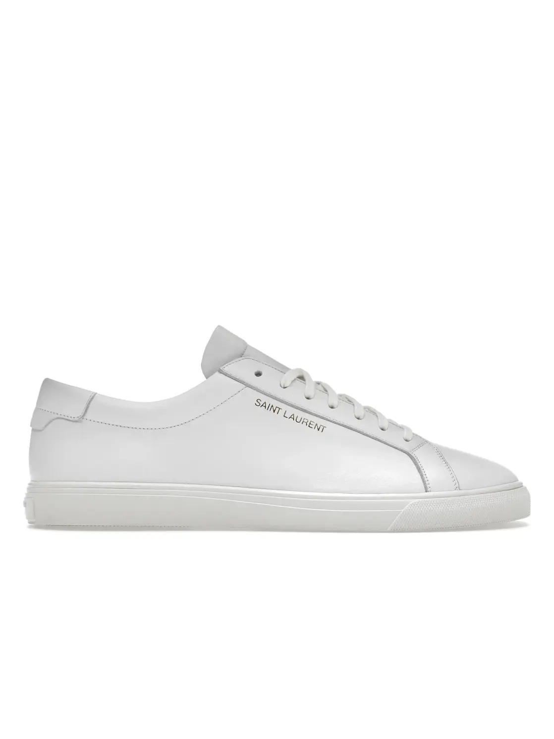 Мужские кроссовки с низкой посадкой Saint Laurent Andy Low — изображение 1 из 4, белый
