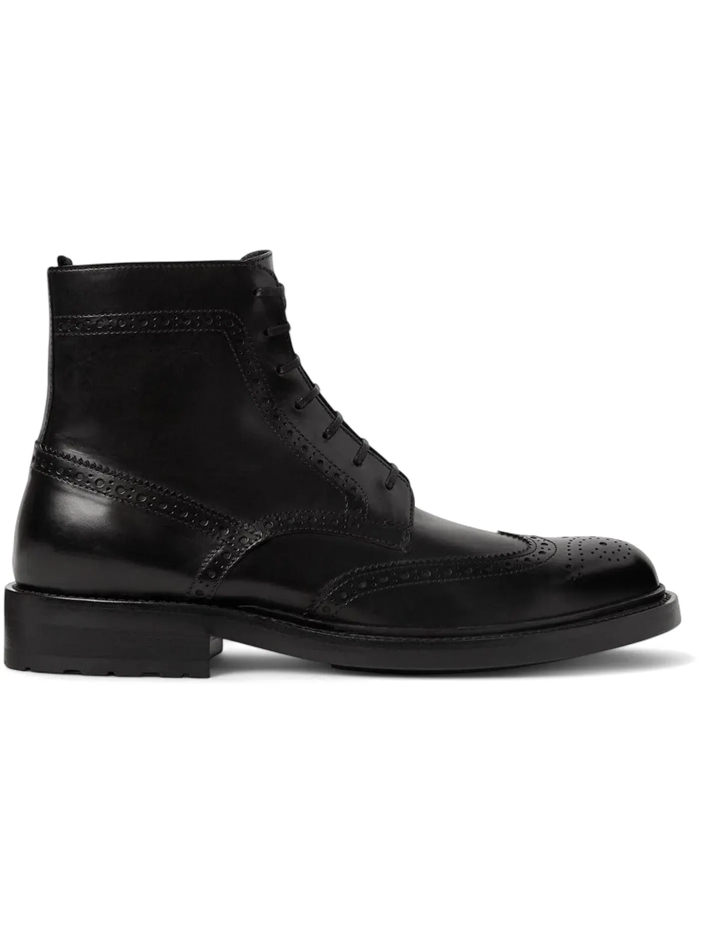 Мужские ботинки шнурованные Saint Laurent Army 20 Lace Up Boot — изображение 1 из 1, черный