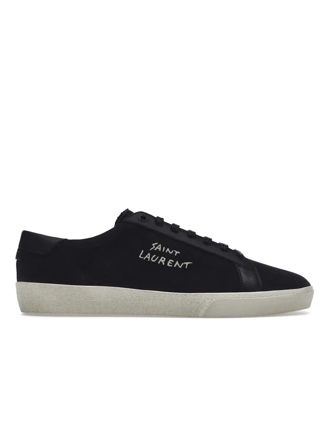 Мужские кроссовки Saint Laurent Court Classic SL/06 Low — изображение 1 из 4, черный