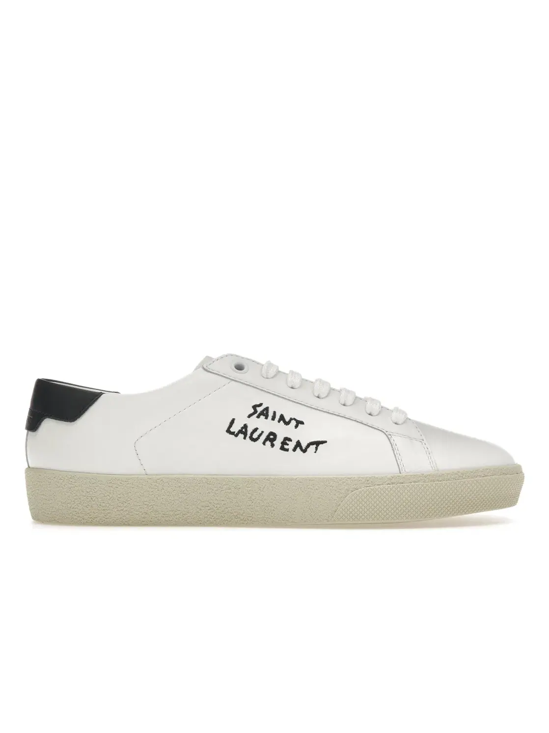 Женские кроссовки Saint Laurent Court Classic SL/06 — изображение 1 из 4, белый