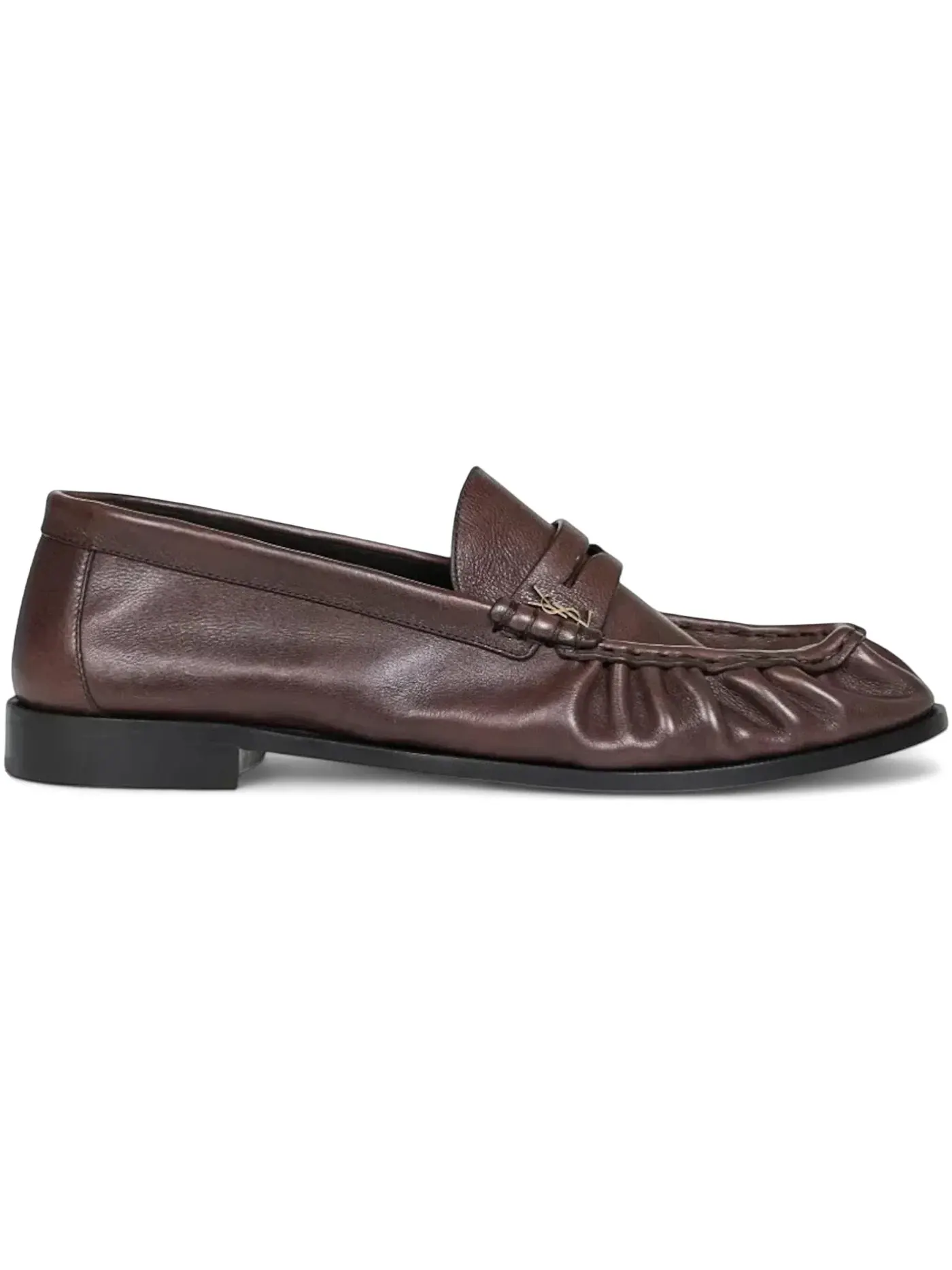 Мужские лоферы Le Loafer Saint Laurent — изображение 1 из 1, коричневый