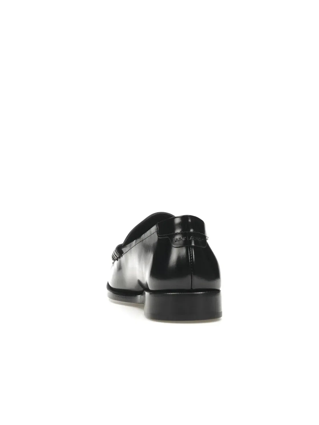 Мужские лоферы с пенни-прорезью Saint Laurent Le Loafer Penny Slippers — изображение 4 из 4, черный