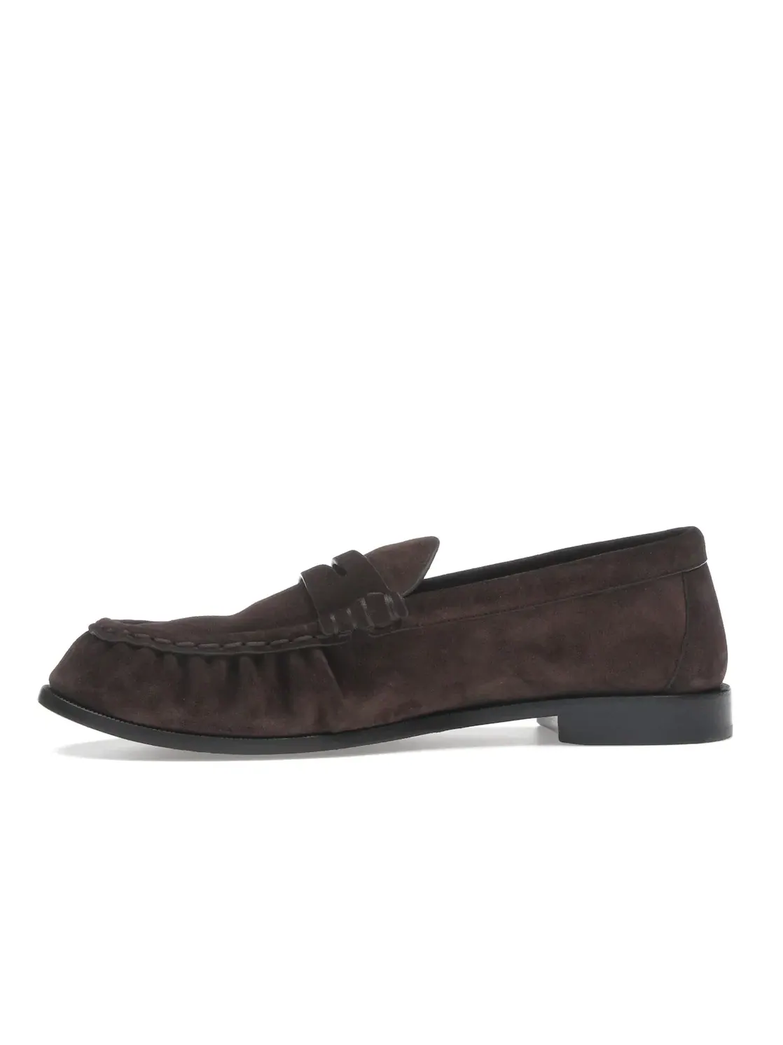Мужские лоферы Saint Laurent Le Loafer Supple — изображение 3 из 4, коричневый