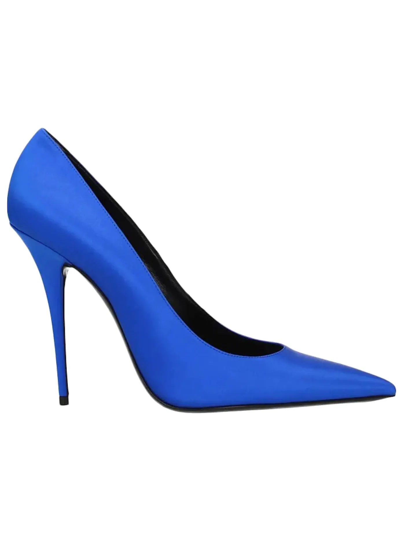 Женские туфли-лодочки на каблуке Saint Laurent Marylin Pump — изображение 1 из 2, синий