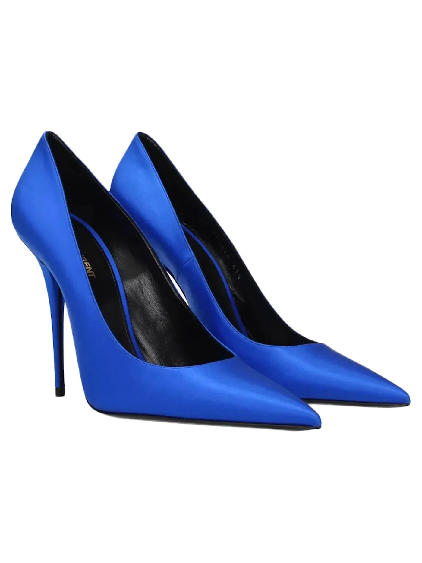 Женские туфли-лодочки на каблуке Saint Laurent Marylin Pump — изображение 2 из 2, синий