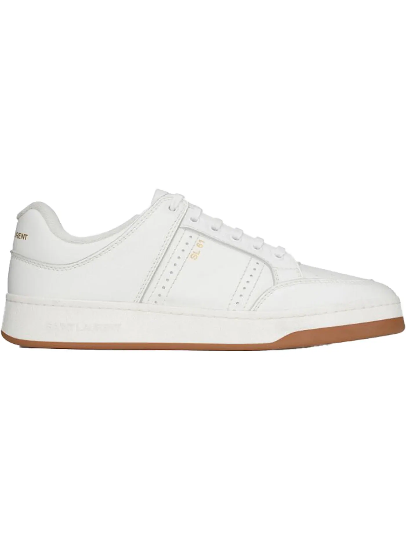 Женские кеды Saint Laurent SL/61 Low Top — изображение 1 из 1, белый