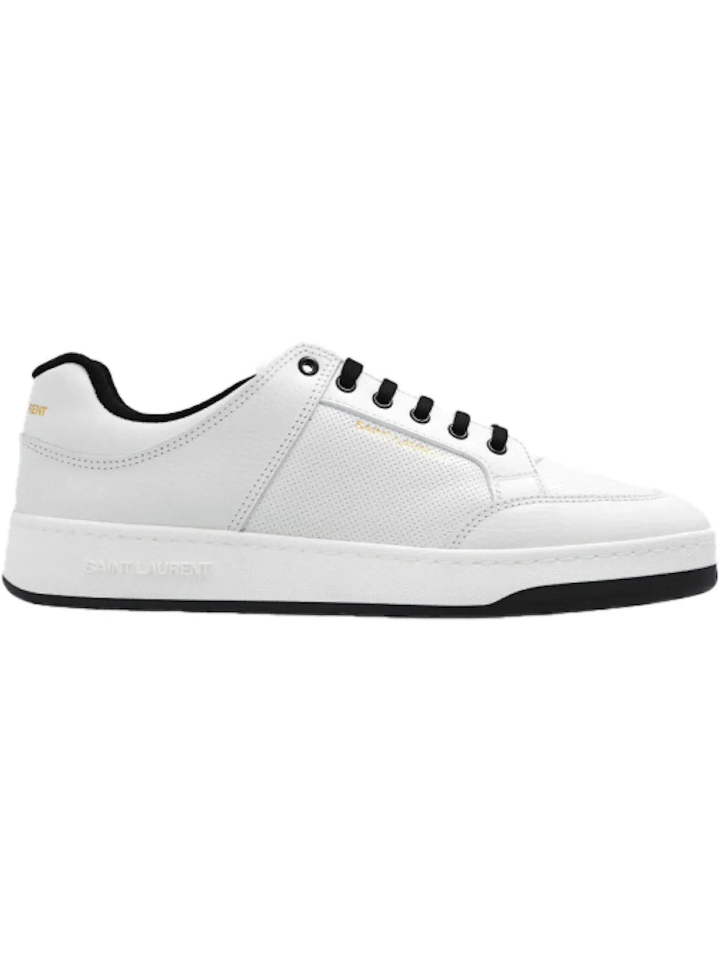 Мужские кеды SL/61 Low Tops Saint Laurent — изображение 1 из 1, белый