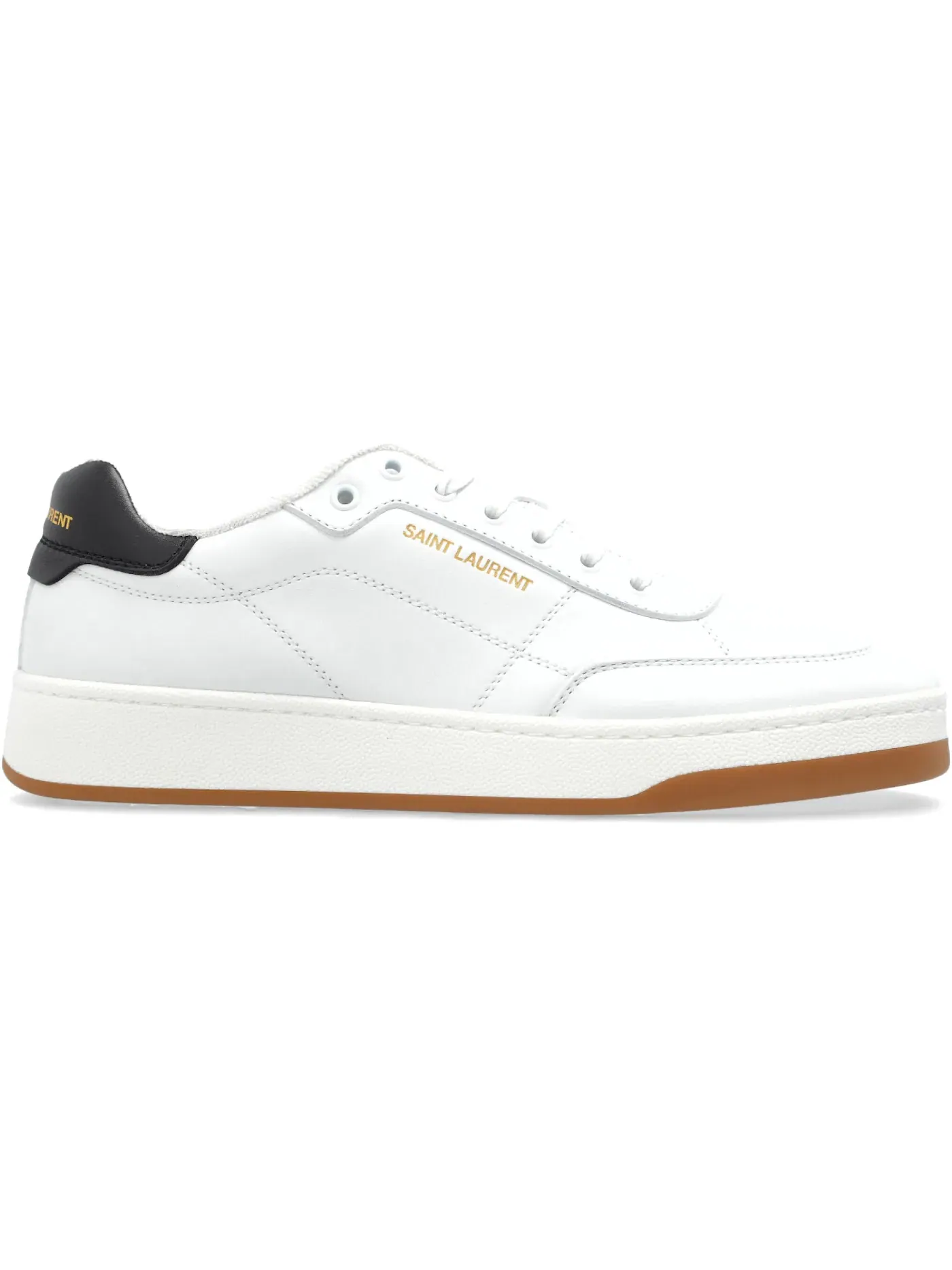 Мужские кроссовки SL/61 Low Saint Laurent — изображение 1 из 1, белый/черный